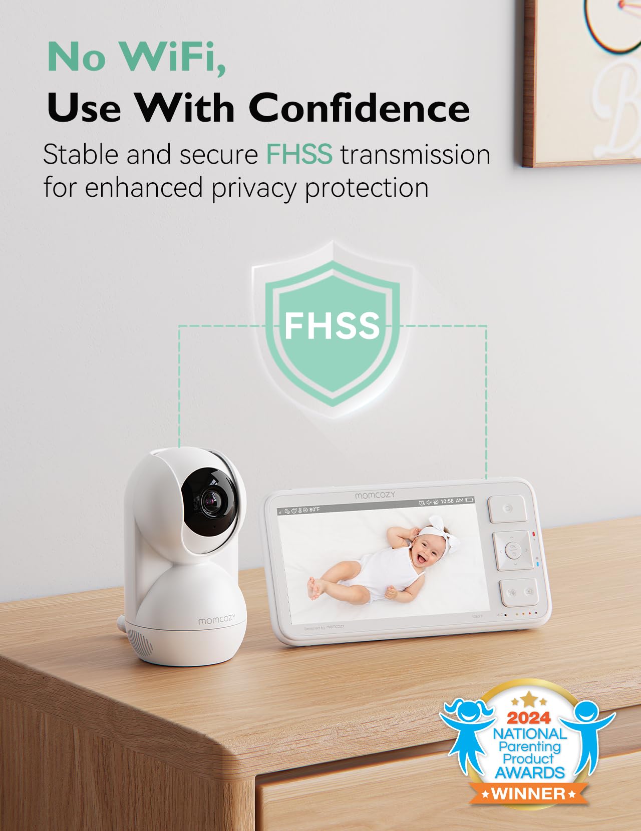 momcozy-video-baby-monitor-bm03-5-5-1080p-full-hd-no-wifi-infrared-night-vision- image 2