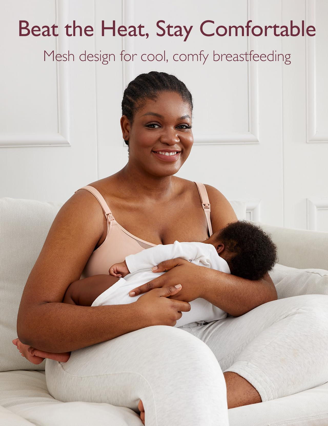 momcozy-nursing-bras-for-breastfeeding-breathable-mesh-wireless-maternity-sleep- image 3