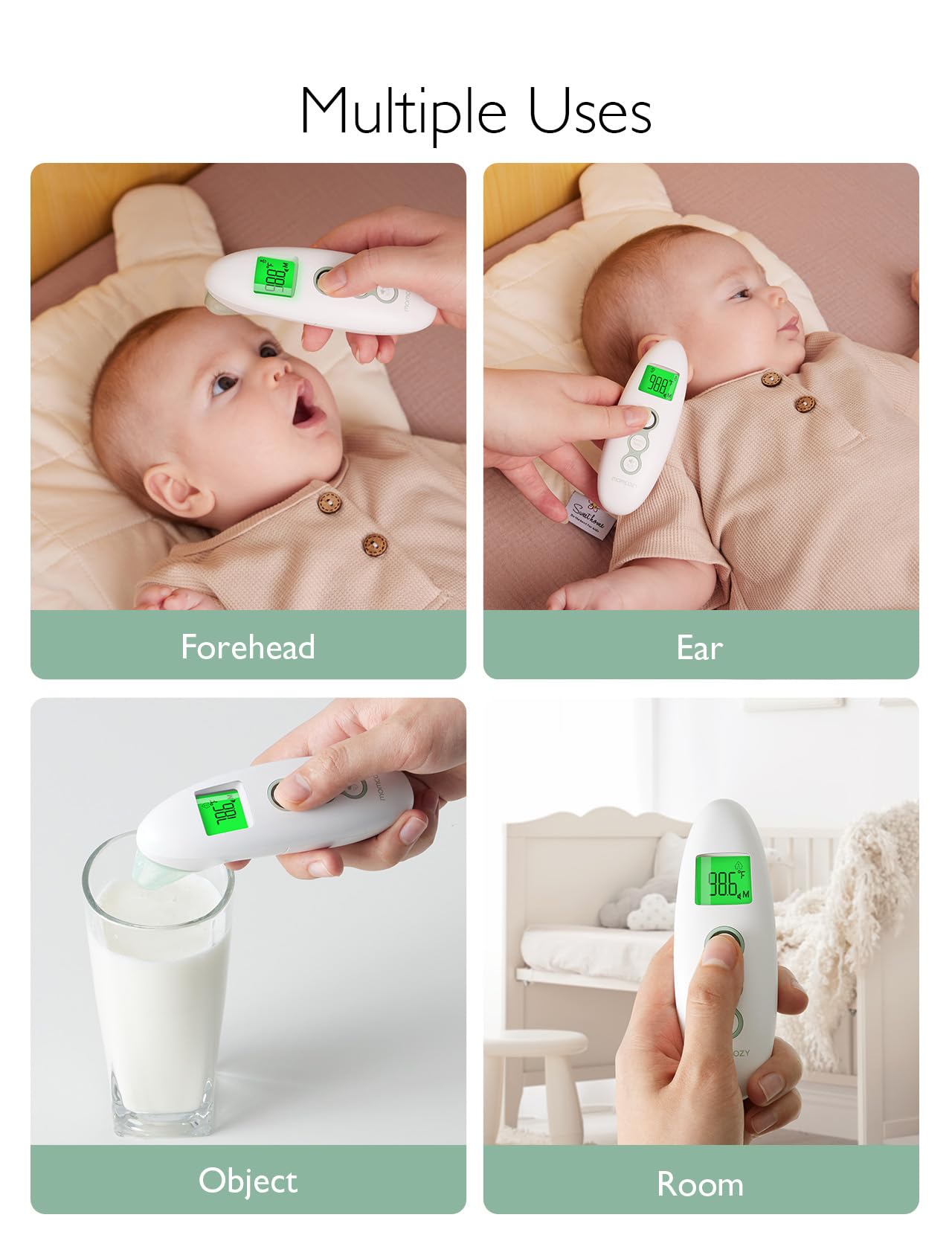 momcozy-non-contact-infrared-thermometer-for-forehead-and-ear-digital-with-child image 6
