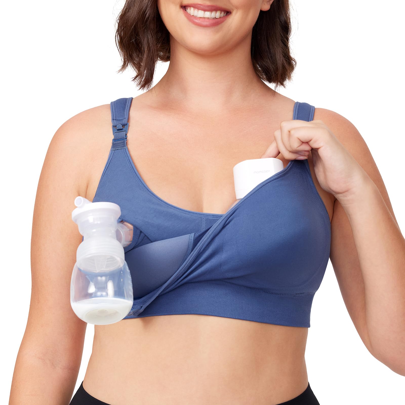 momcozy-hands-free-pumping-nursing-bra-all-in-one-with-fixed-padding image 7