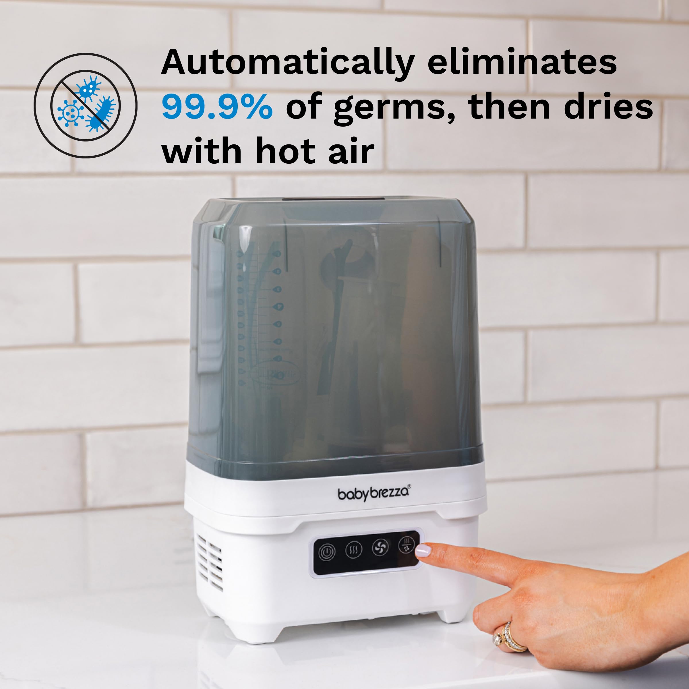baby-brezza-portable-baby-bottle-sterilizer-dryer-for-travel-mini-sterilizer-wit image 4