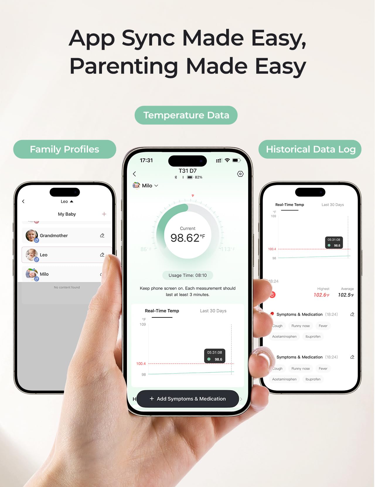 momcozy-wearable-smart-thermometer-for-baby-medical-grade-accuracy-app-monitorin image 7