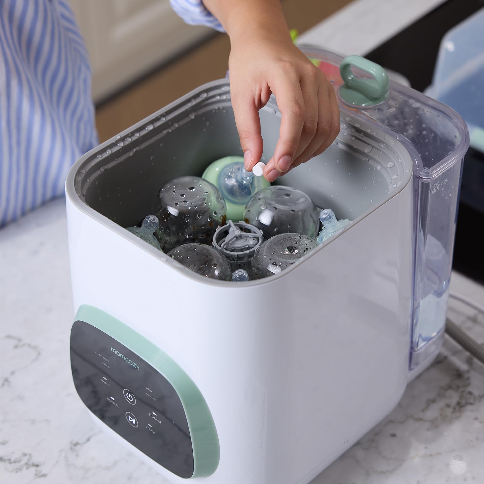 momcozy-kleanpal-pro-baby-bottle-washer-momcozy-official-washing-block-120-table image 6