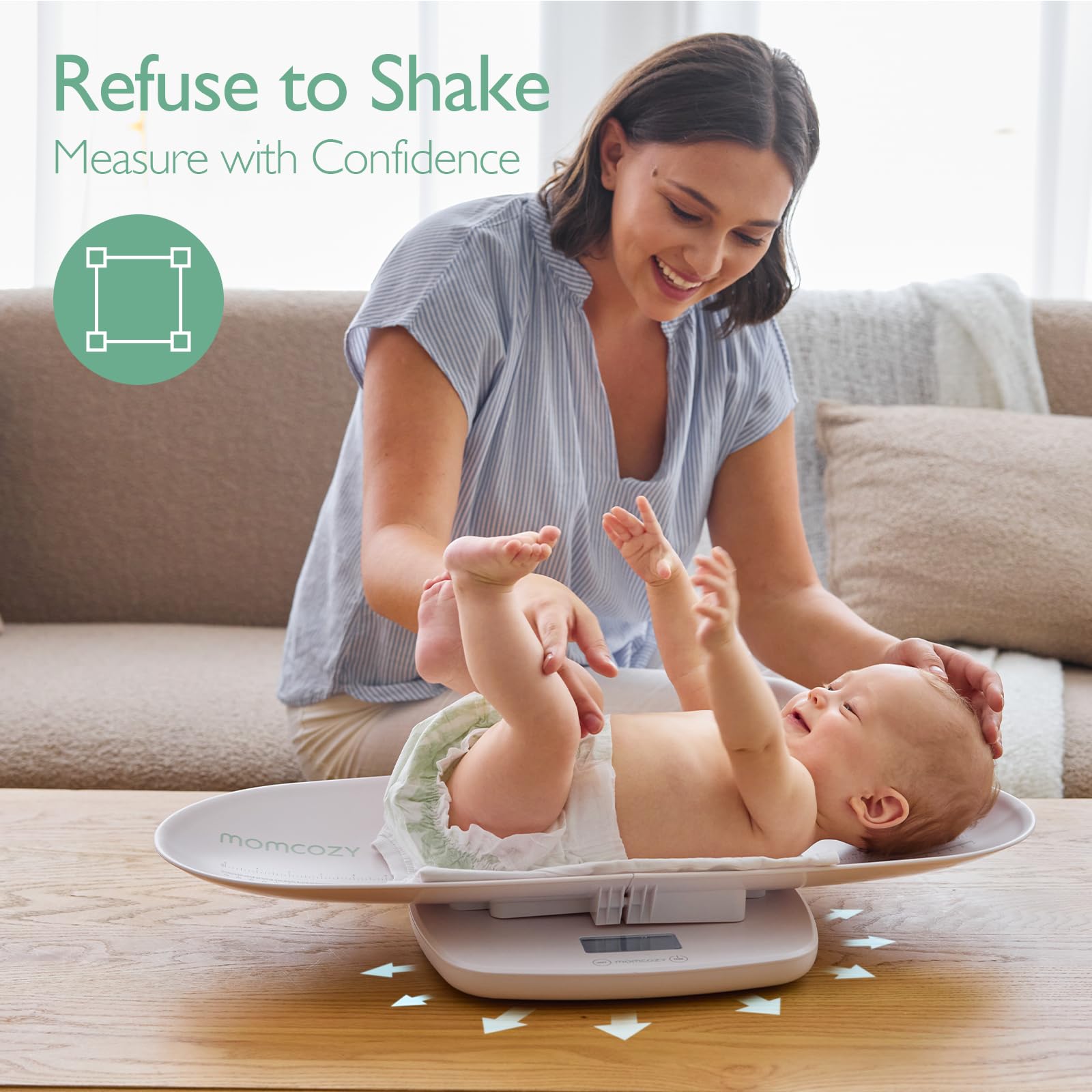 momcozy-baby-scale-multifunction-digital-scale-for-baby-toddler-pet-adult-330-lb image 5