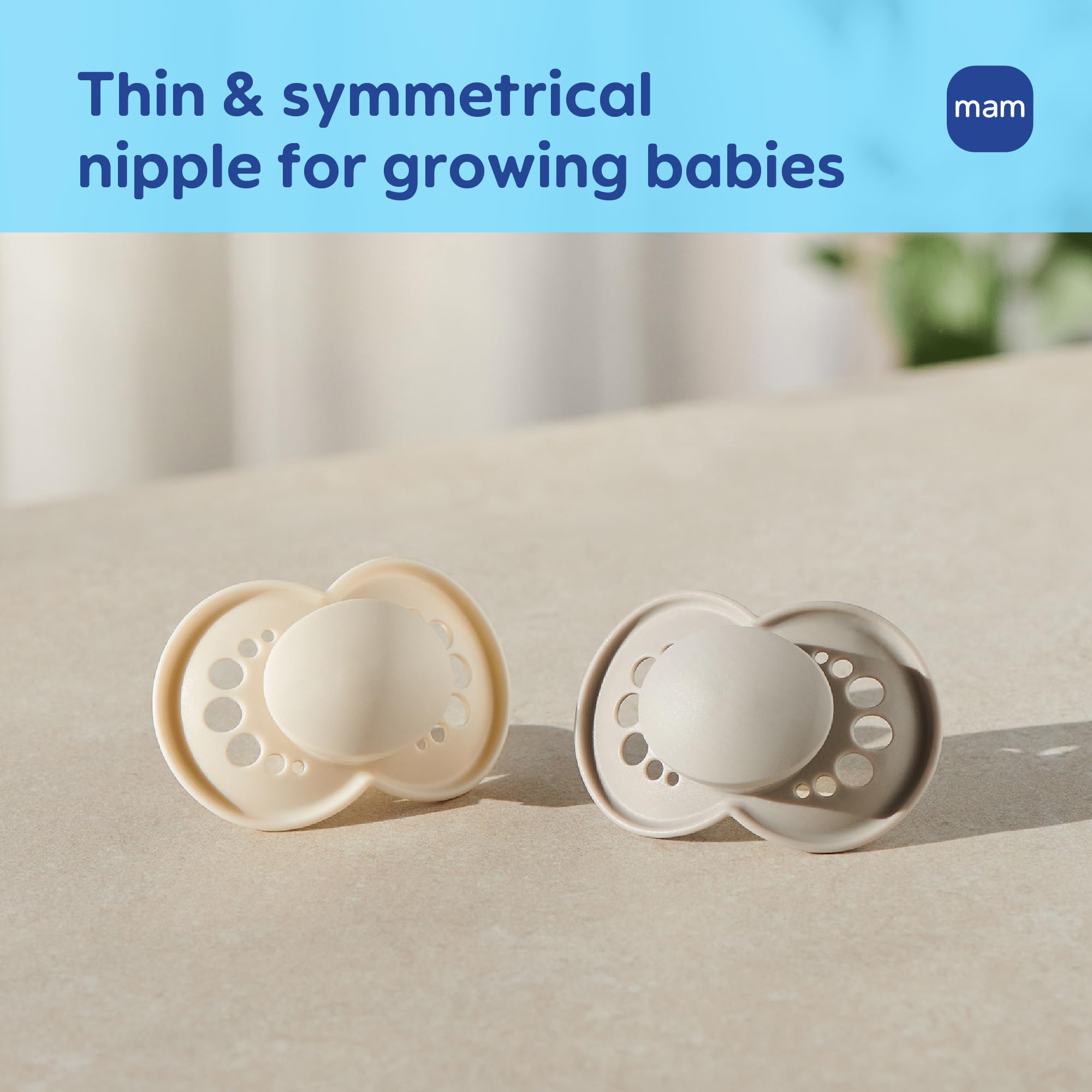 mam-original-matte-baby-pacifiers-6-16-months-2-pack-with-sterilizer-case-bpa-fr image 6