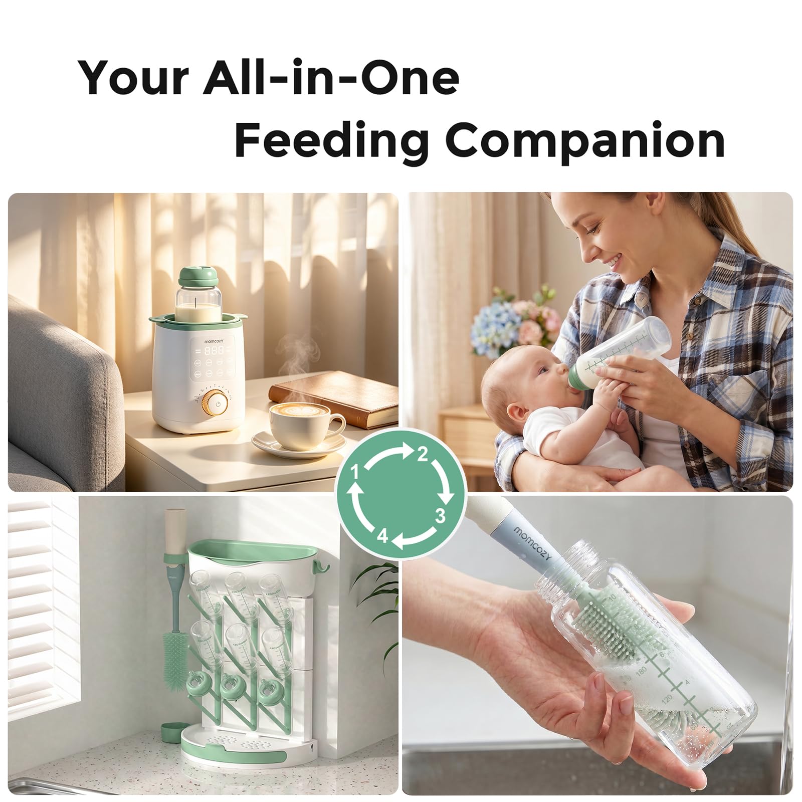 momcozy-natural-baby-bottle-12oz-narrow-neck-breast-milk-storage-bottles-bpa-fre image 5