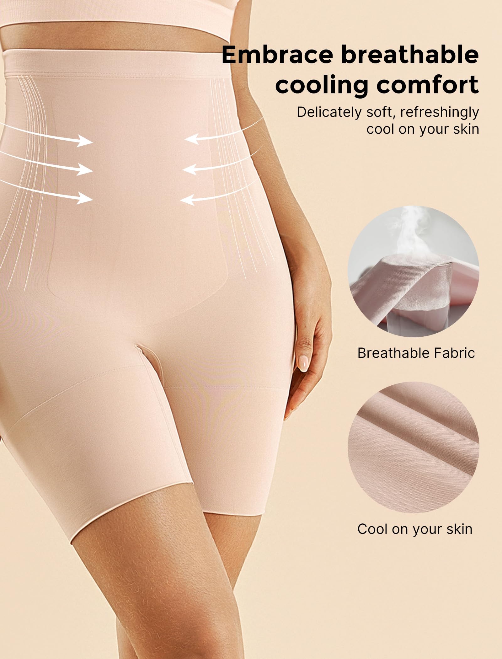 momcozy-tummy-control-shapewear-shorts-high-waist-no-roll-body-shaper-for-postpa image 2