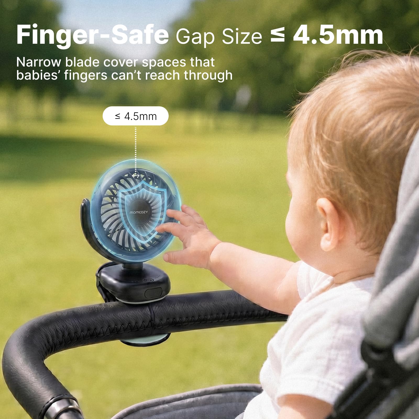 momcozy-portable-stroller-fan-with-clip-ultra-light-4-speed-clip-on-fan-for-carr image 6