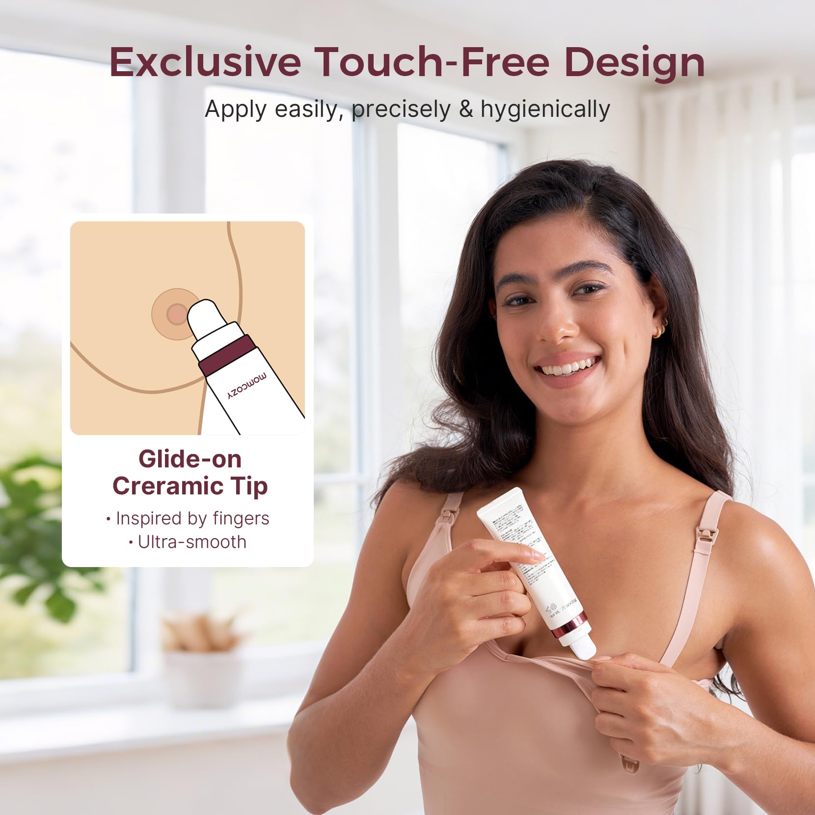 momcozy-cooling-nipple-cream-safe-for-nursing-fast-relief-with-ceramic-applicato image 2