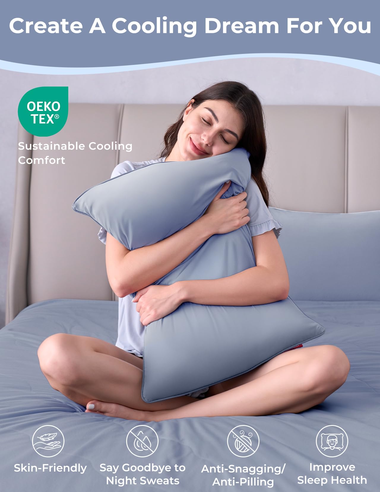 momcozy-life-coolmurm-cooling-pillow-cases-2-stretchy-breathable-pillow-protecto image 3
