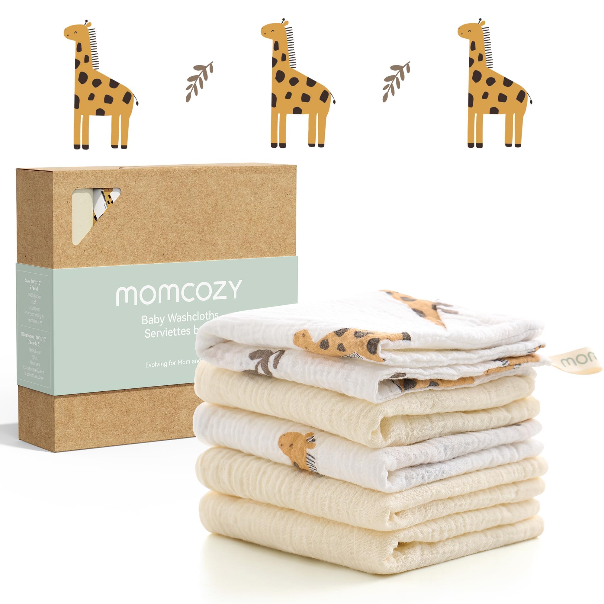 momcozy-baby-washcloths-4-layer-design-medium-thickness-soft-absorbent-premium-c image 1