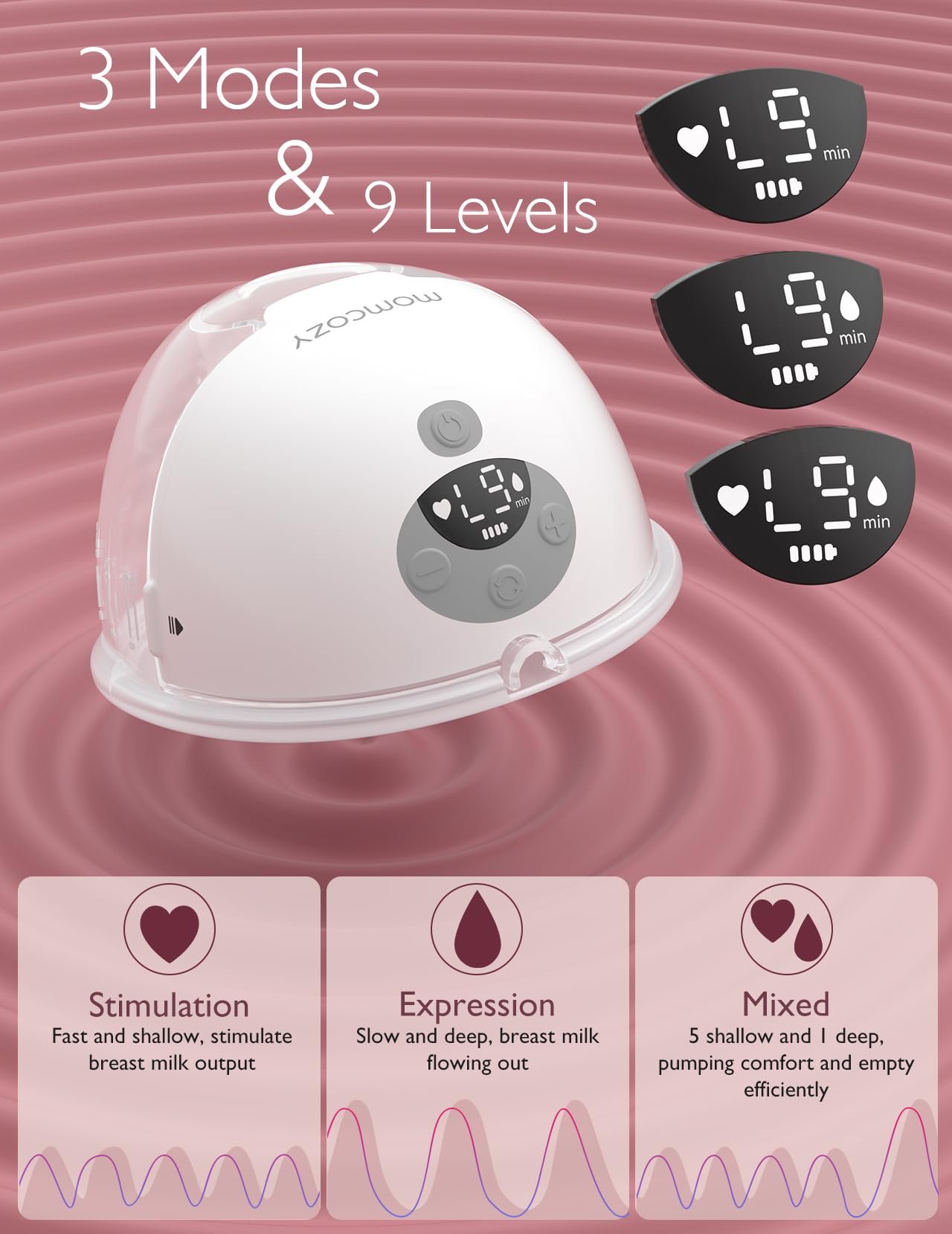 momcozy-m5-hands-free-wearable-breast-pump-2-pack-24mm-ultra-light-230g-double-s image 5