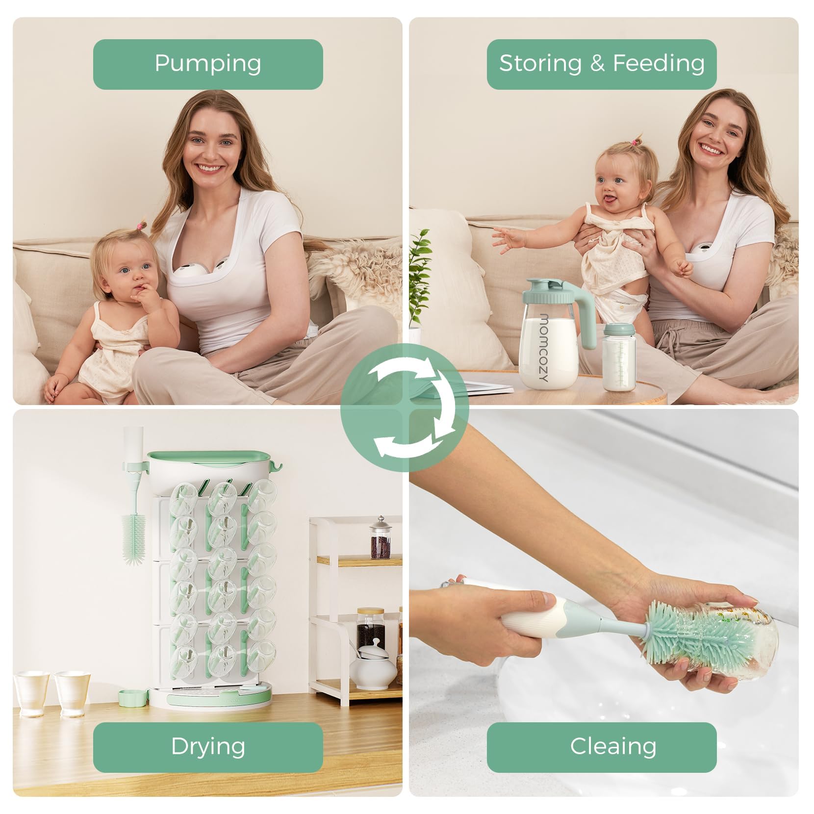 momcozy-baby-bottle-drying-rack-space-saving-vertical-stand-for-18-bottles-with- image 7