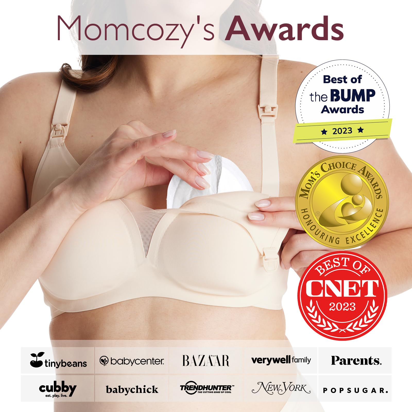 momcozy-ultra-thin-disposable-nursing-pads-60-count-individually-wrapped-ultra-a image 3