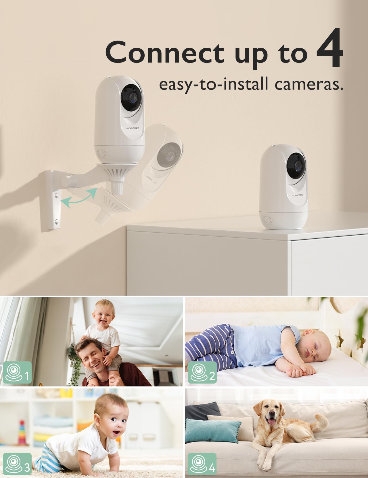 momcozy-video-baby-monitor-bm01-with-add-on-camera-1-screen-2-cameras-expandable image 6
