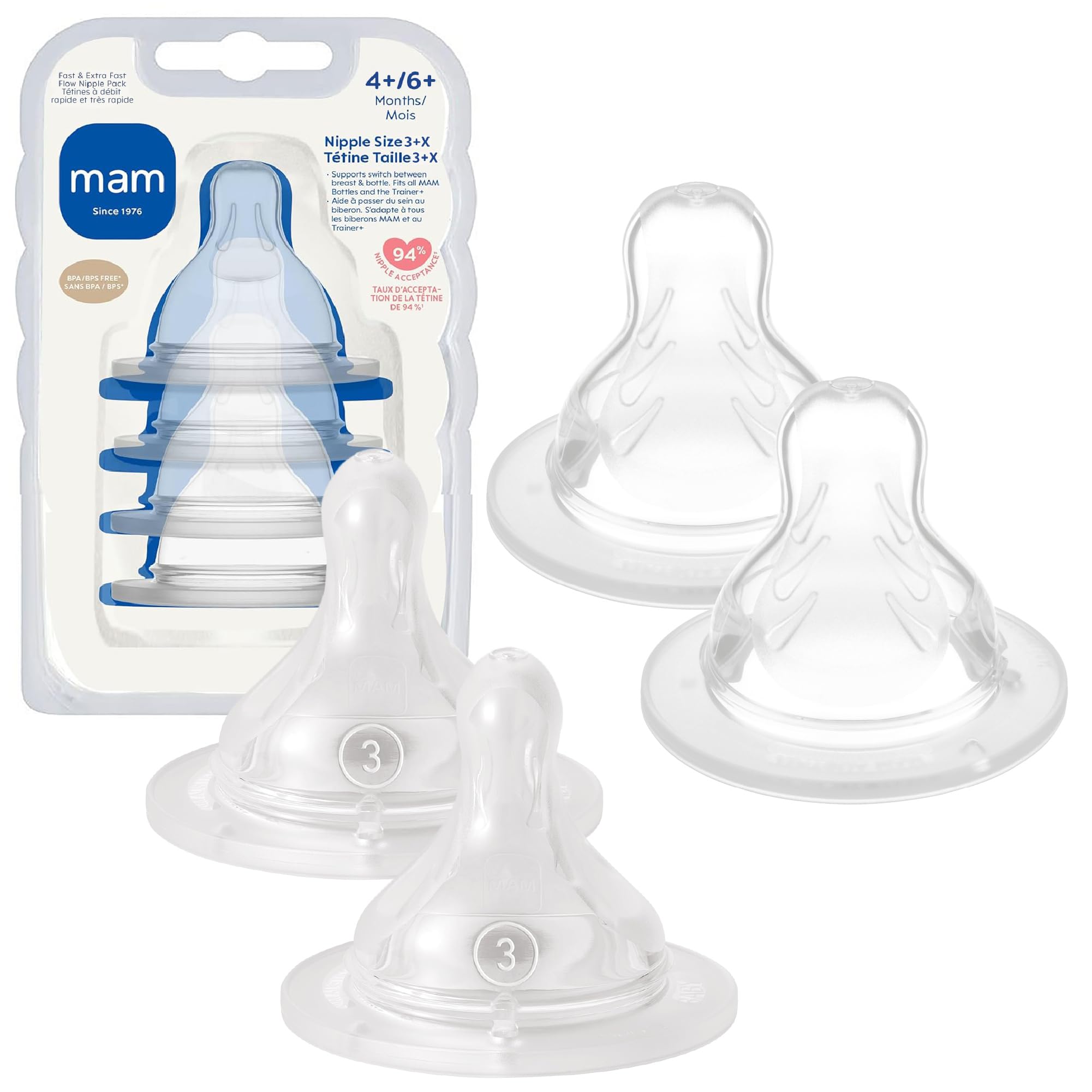 mam-anti-colic-baby-bottle-nipples-mixed-flow-4-pack-extra-slow-size-0-slow-size image 8