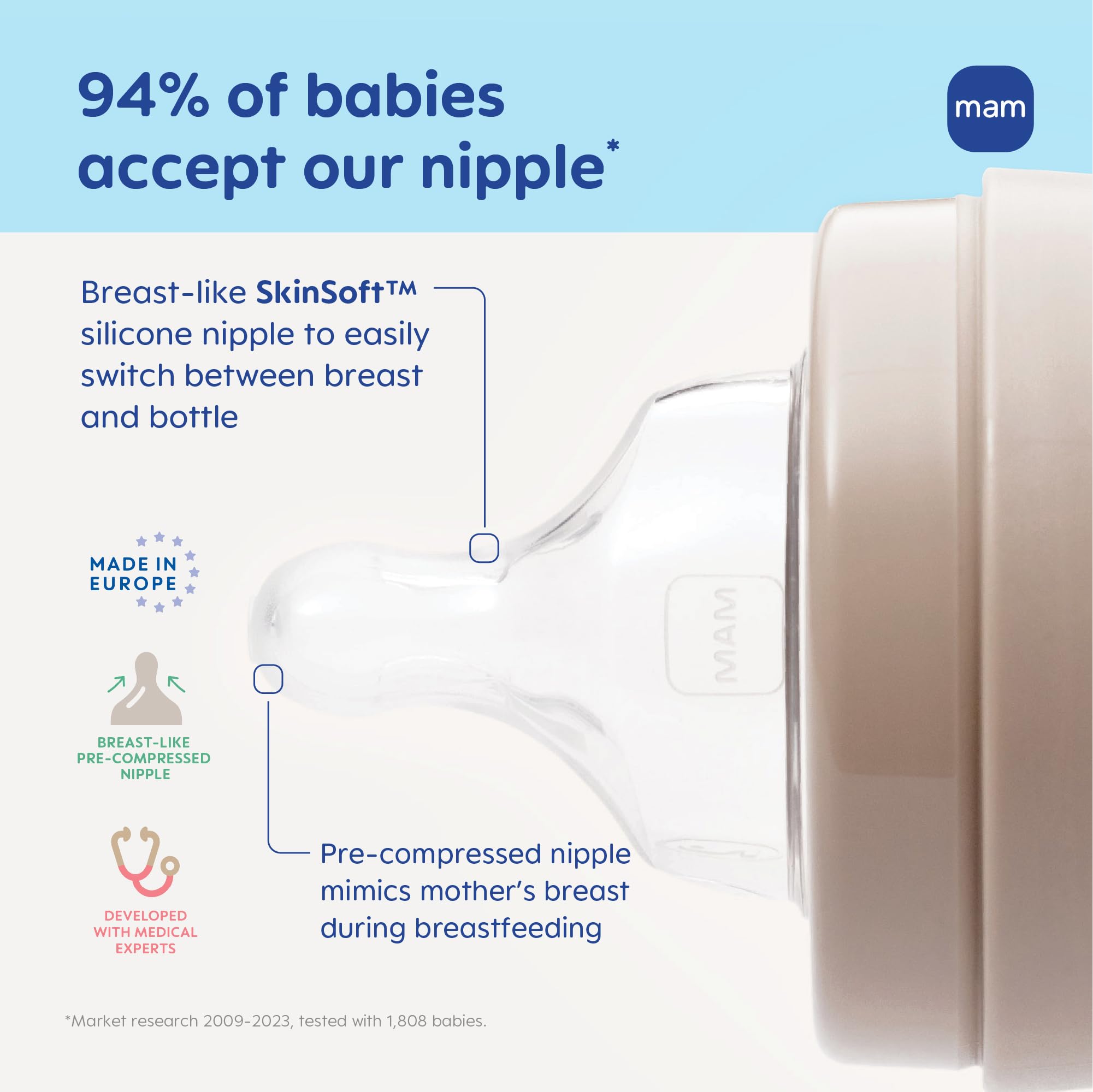 mam-baby-s-first-easy-start-anti-colic-complete-bottle-set-6-bottles-5oz-9oz-8-n image 4