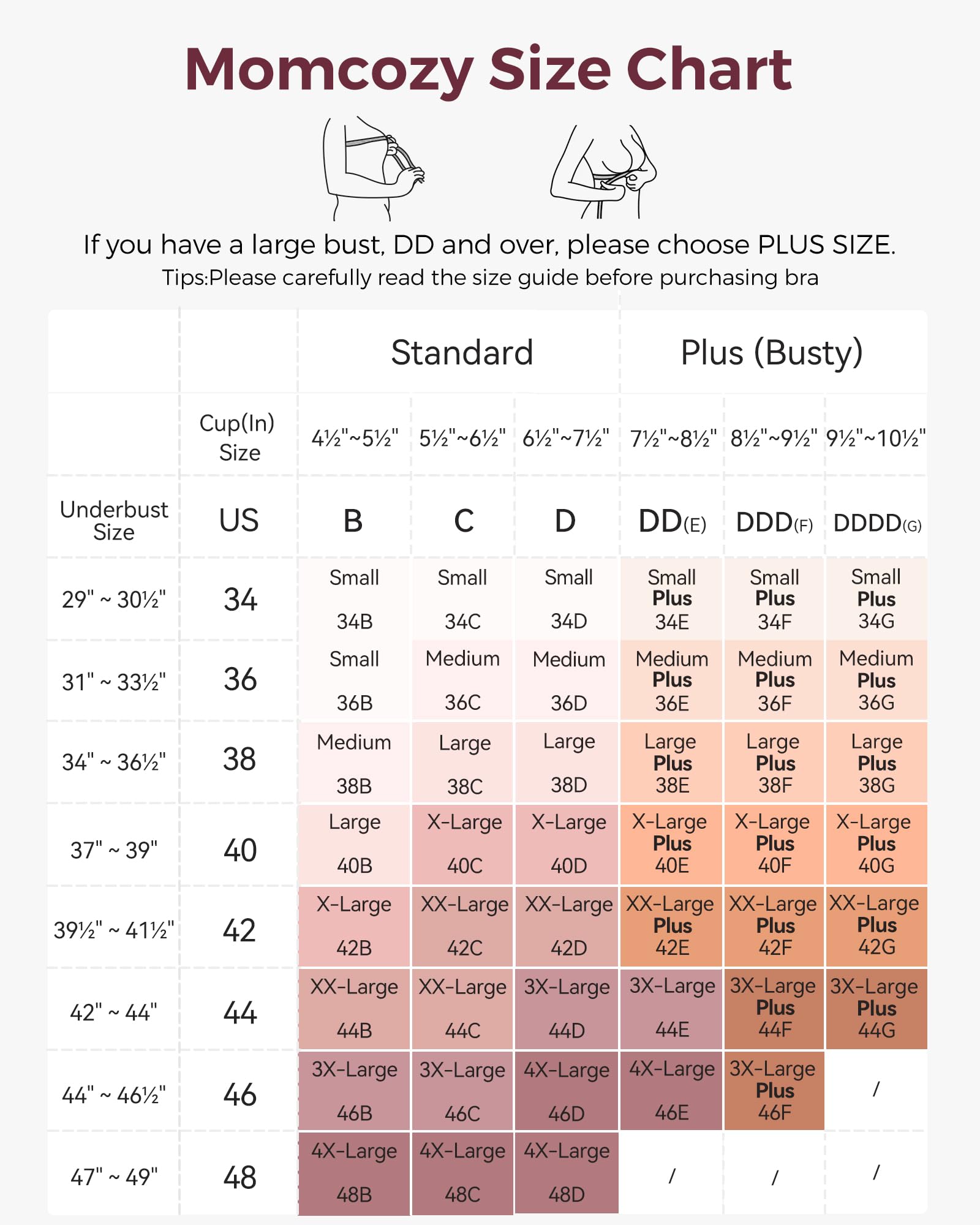 momcozy-seamless-nursing-bra-for-breastfeeding-wireless-jelly-strip-support-mate image 5