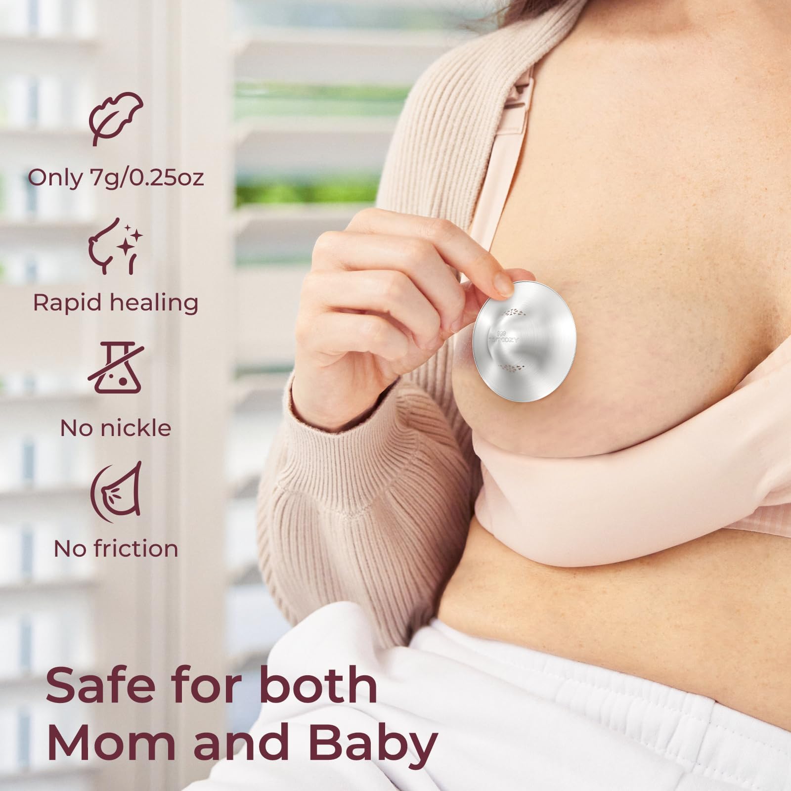 momcozy-999-silver-nursing-cups-with-original-perforated-breathable-design-metal image 7