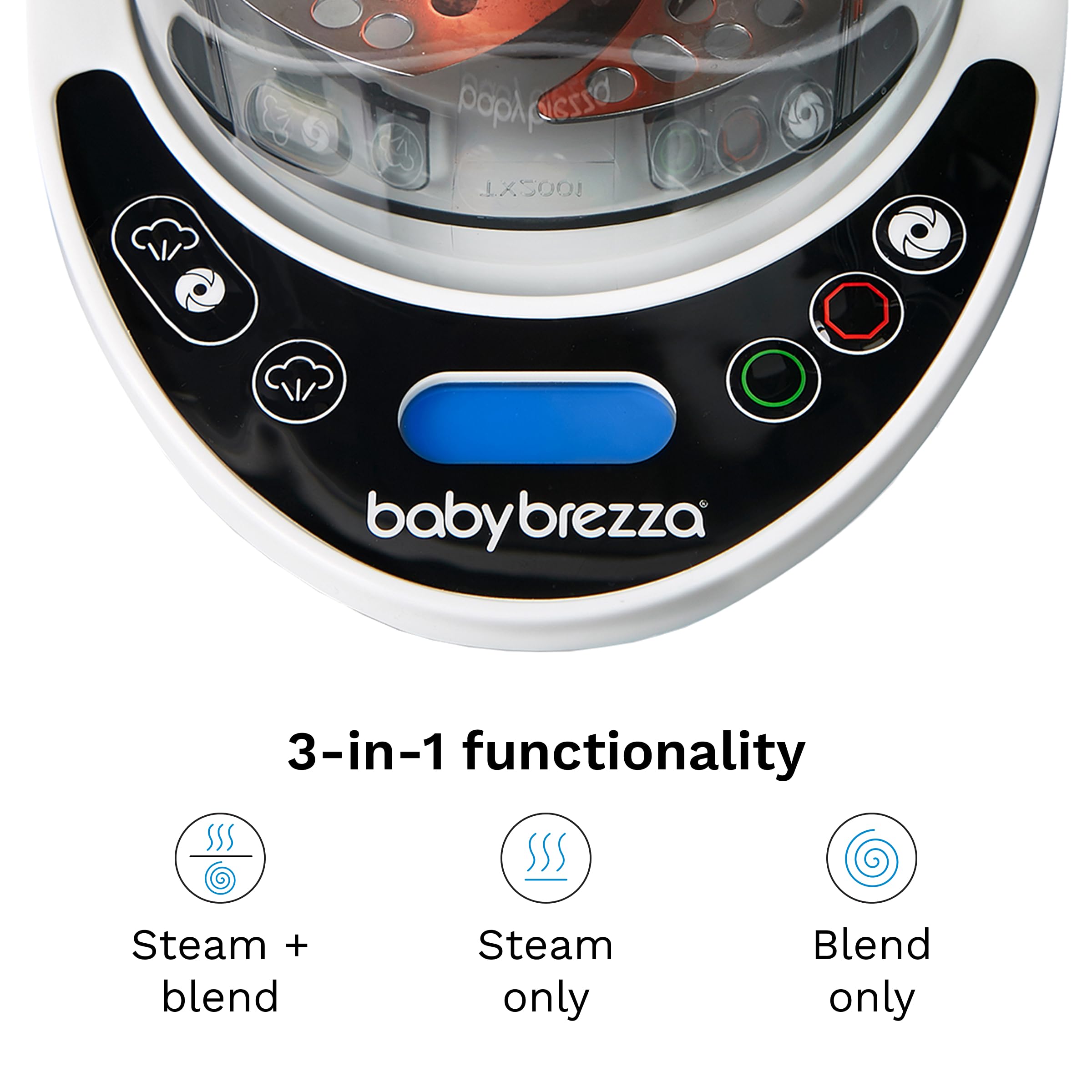 baby-brezza-one-step-baby-food-maker-deluxe-automatic-steamer-blender-with-3-pou image 5