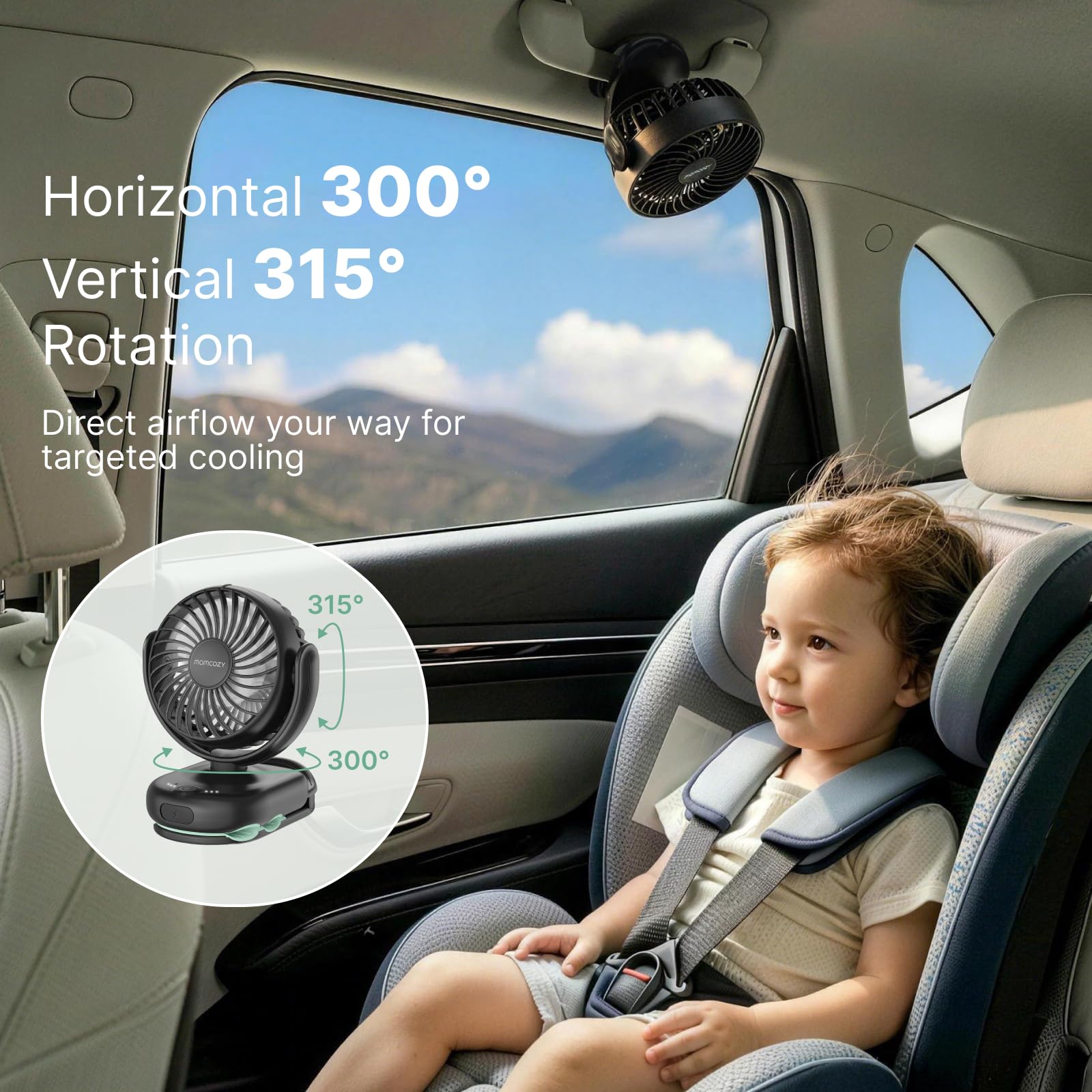 momcozy-portable-stroller-fan-with-clip-ultra-light-4-speed-clip-on-fan-for-carr image 4