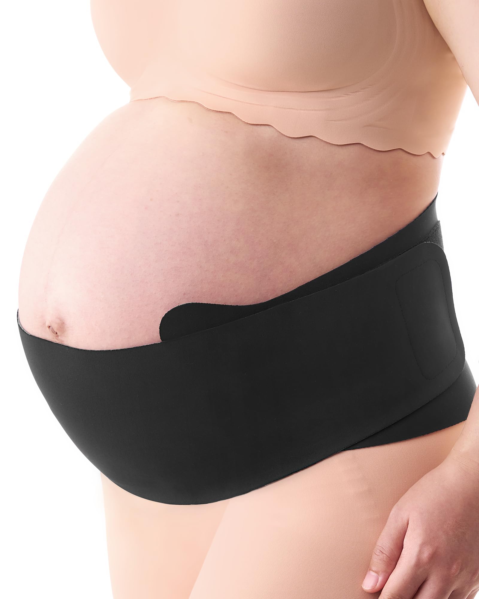momcozy-maternity-belly-band-one-piece-support-breathable-adjustable-for-small-r image 8