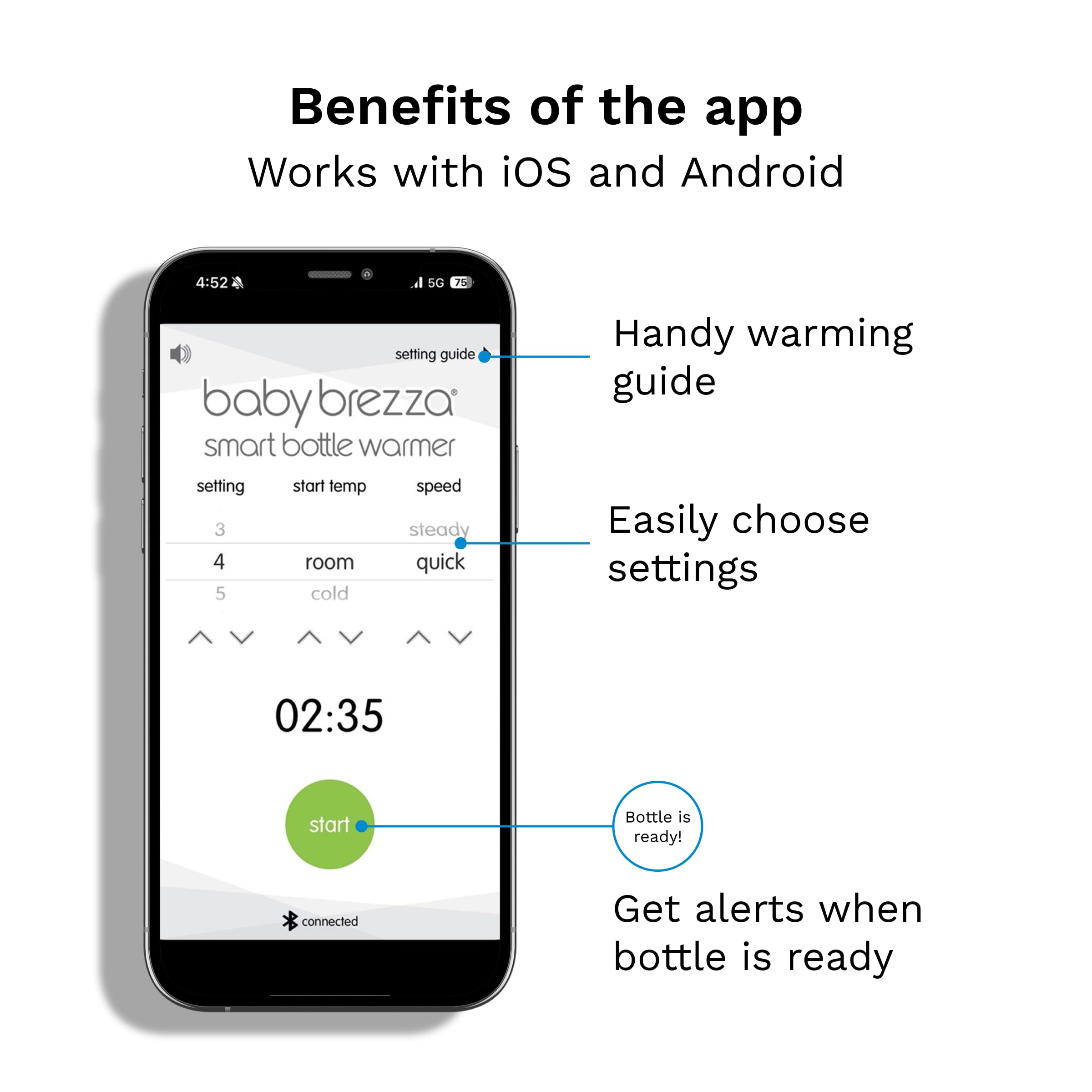 baby-brezza-smart-bottle-warmer-defroster-bluetooth-app-control-universal-fit-pr image 7