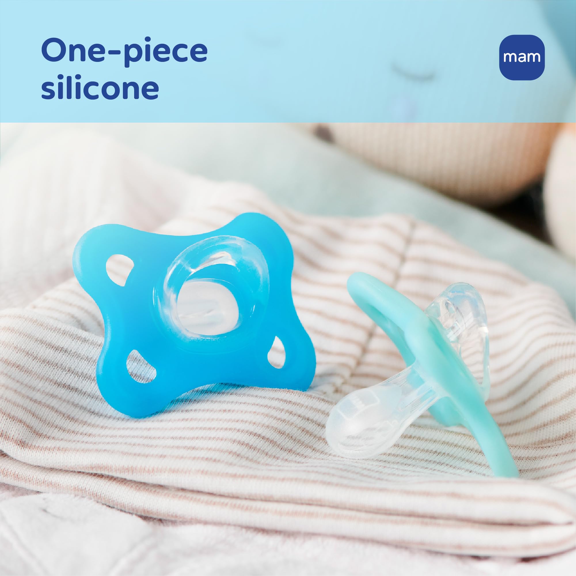 mam-comfort-baby-pacifier-0-3-months-lightweight-one-piece-bpa-free-silicone-2-p image 7