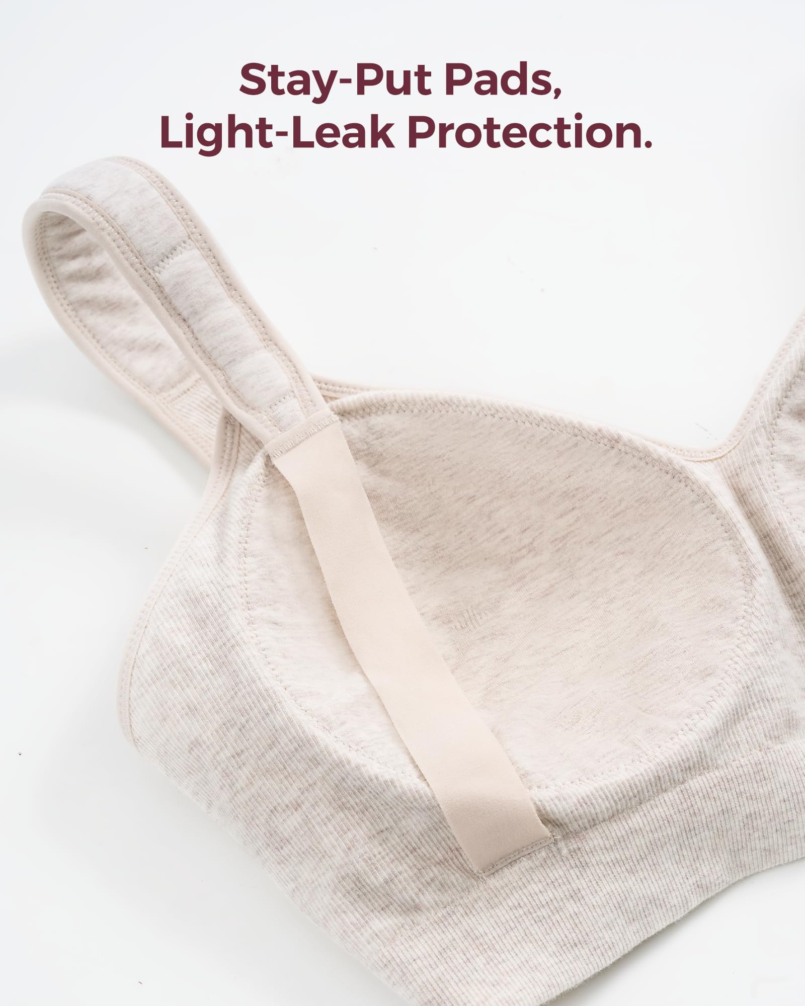 momcozy-busty-nursing-bras-u-s-cotton-wirefree-fixed-padded-full-coverage image 5