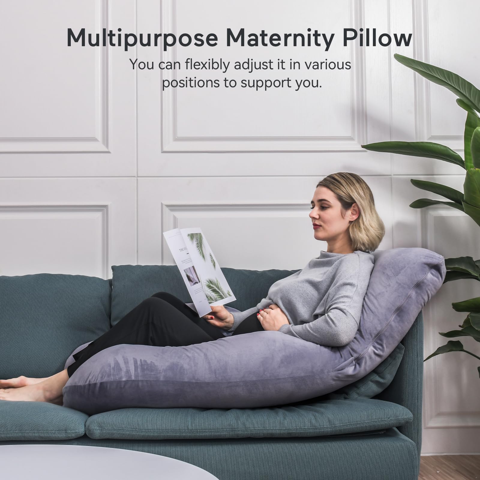 momcozy-pregnancy-knee-pillow-for-side-sleepers-memory-foam-leg-hip-alignment-pi image 6