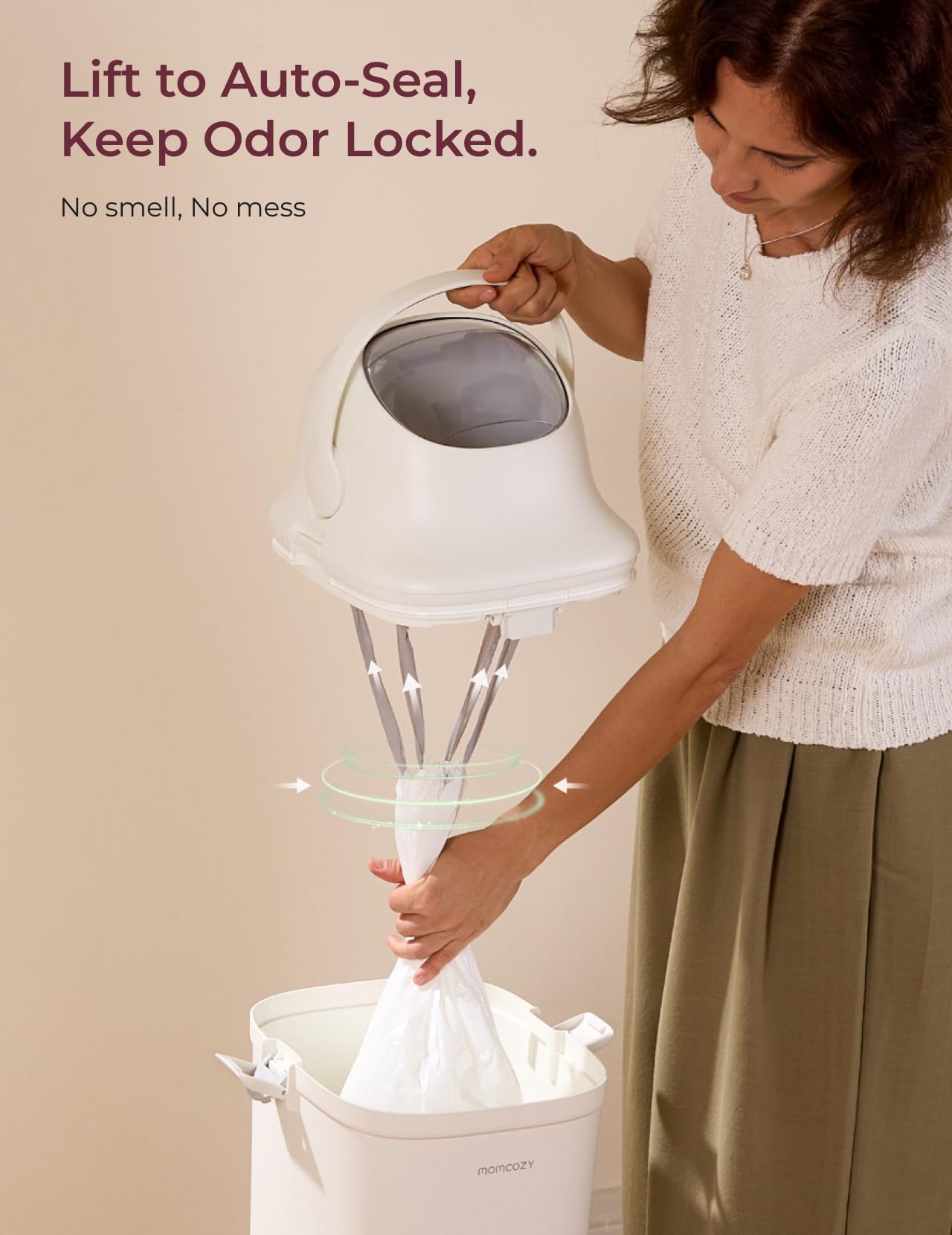 momcozy-diaper-pail-with-triple-seal-odor-control-wide-opening-ergonomic-height- image 6