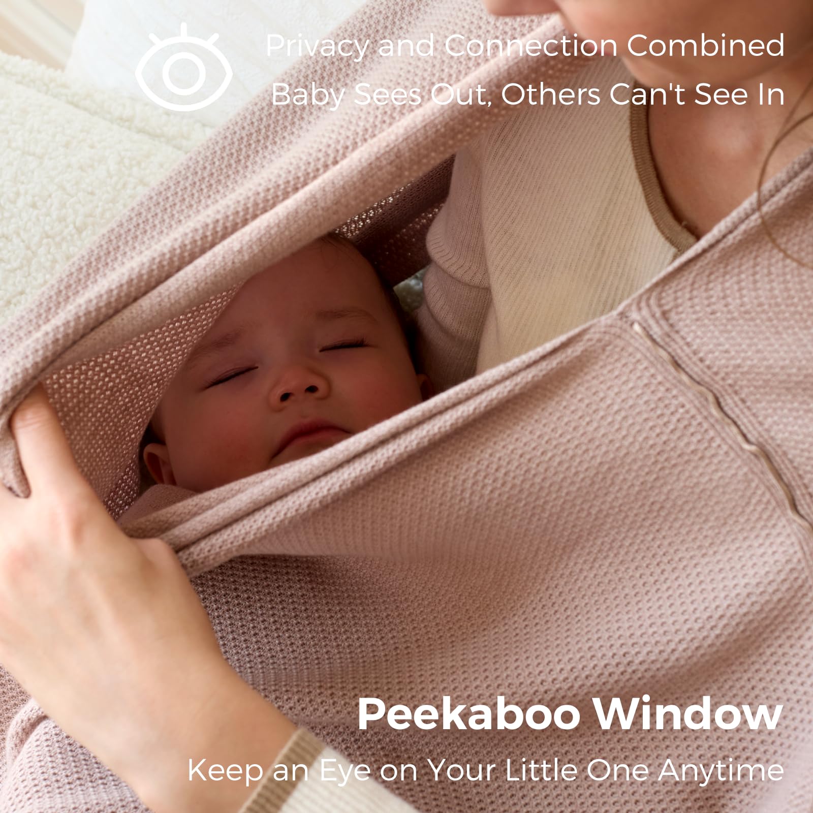 momcozy-nursing-cover-for-breastfeeding-soft-privacy-poncho-multi-use-nursing-sh image 4
