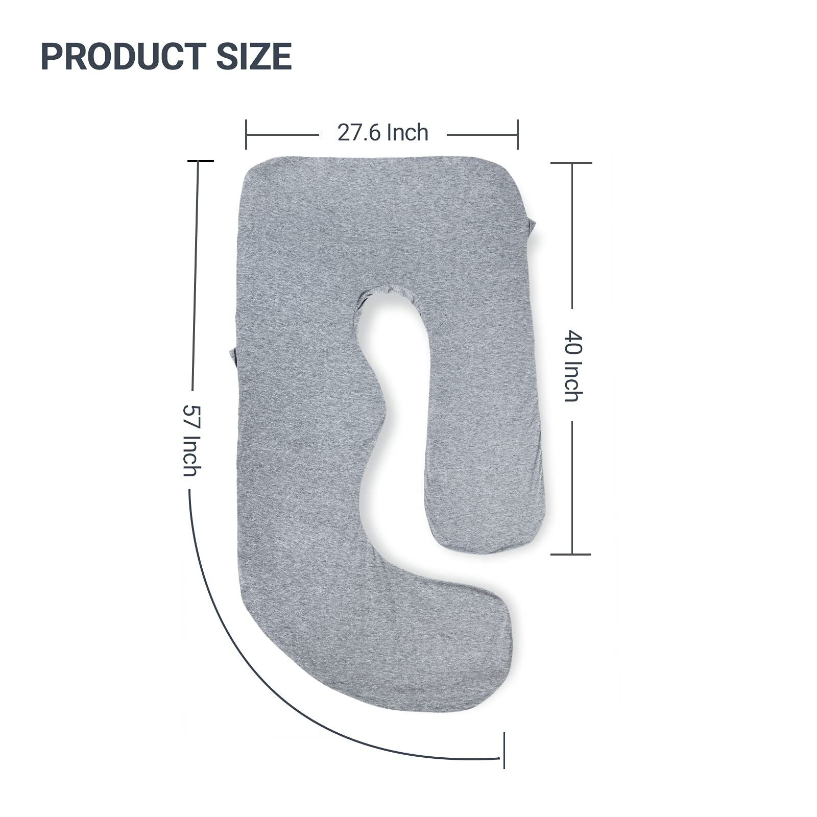 momcozy-pregnancy-pillow-cover-u-shaped-57-large-soft-machine-washable-replaceme image 3