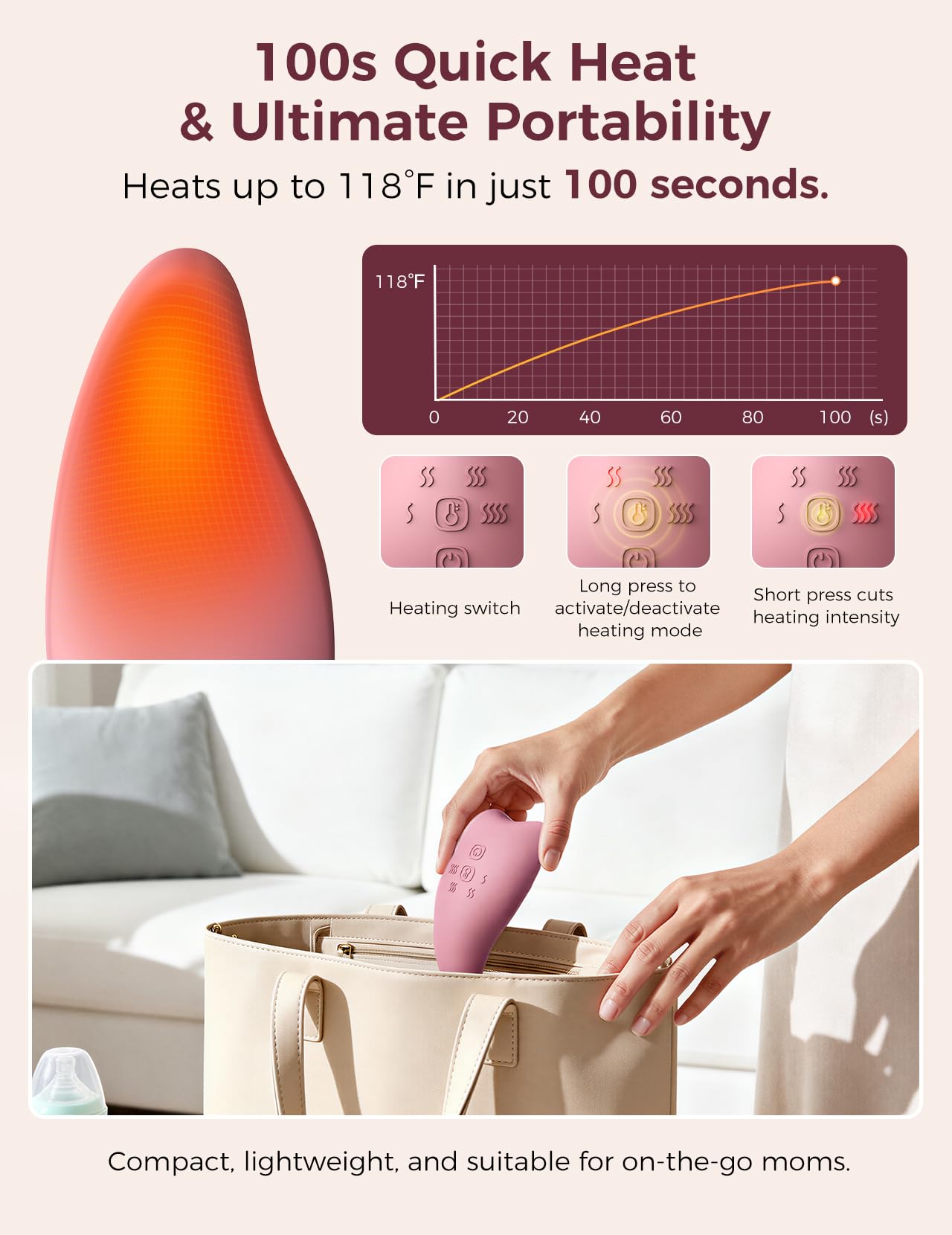 momcozy-a1pro-lactation-massager-deep-vibration-rapid-heating-for-clog-relief image 3