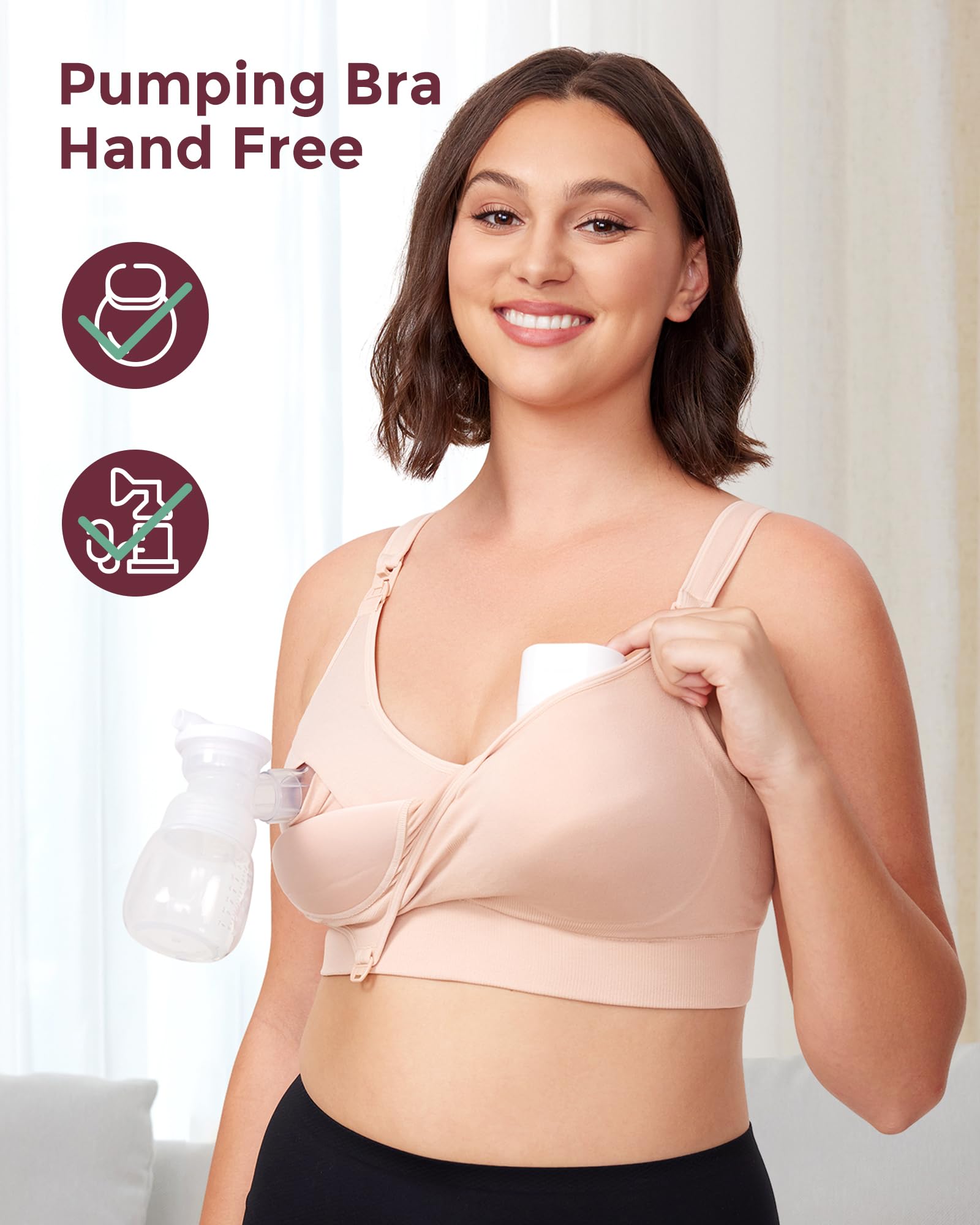 momcozy-hands-free-pumping-nursing-bra-all-in-one-with-fixed-padding image 3