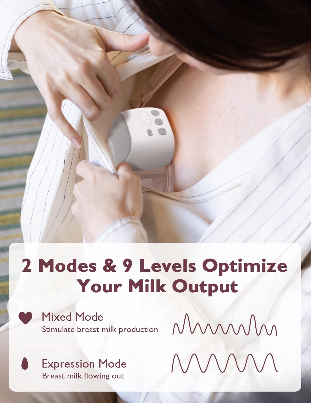 momcozy-s9-pro-wearable-breast-pump-2-pack-24mm-hands-free-extended-battery-led- image 2