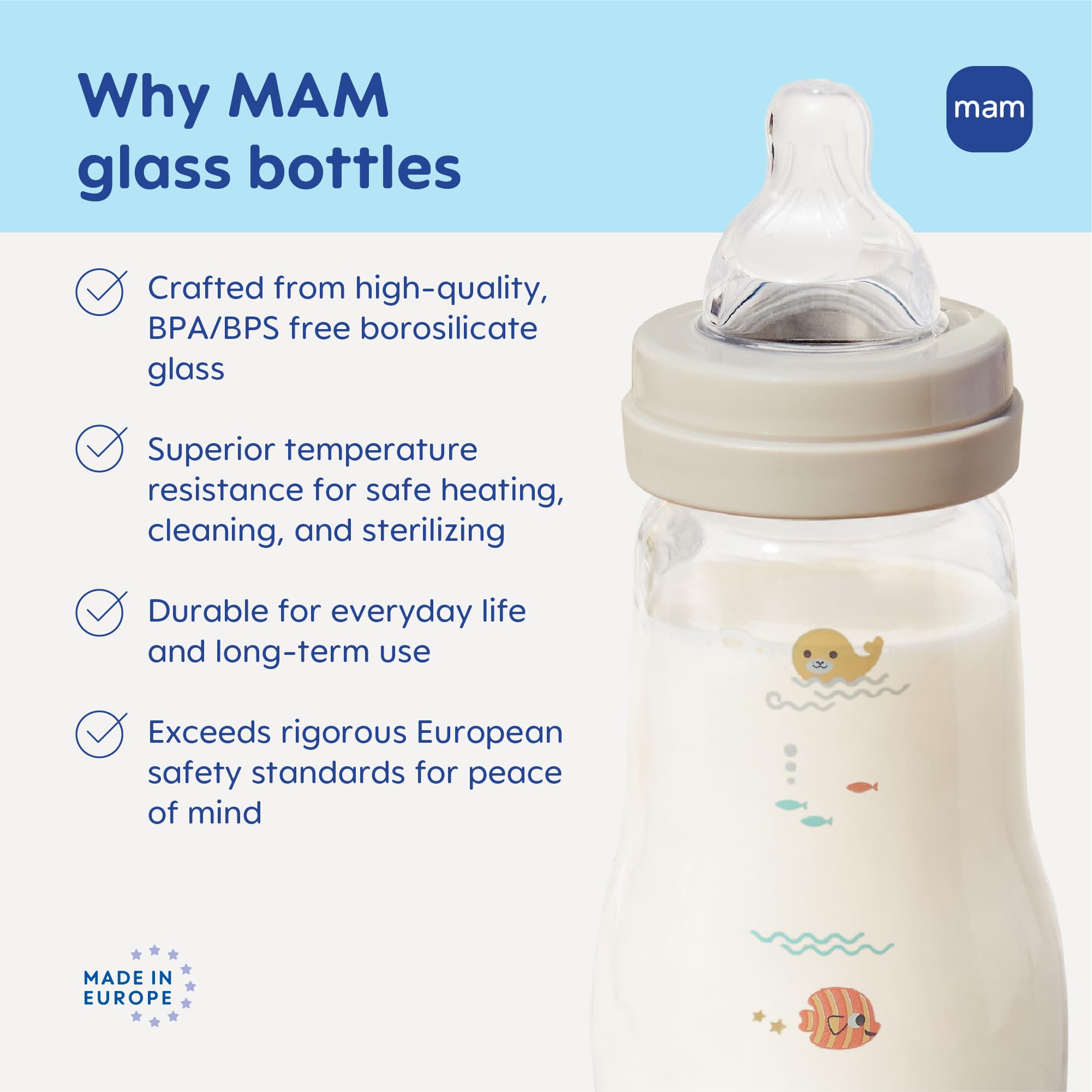 mam-pure-glass-anti-colic-baby-bottle-6oz-0-months-1-pack-bpa-free-made-in-europ image 5