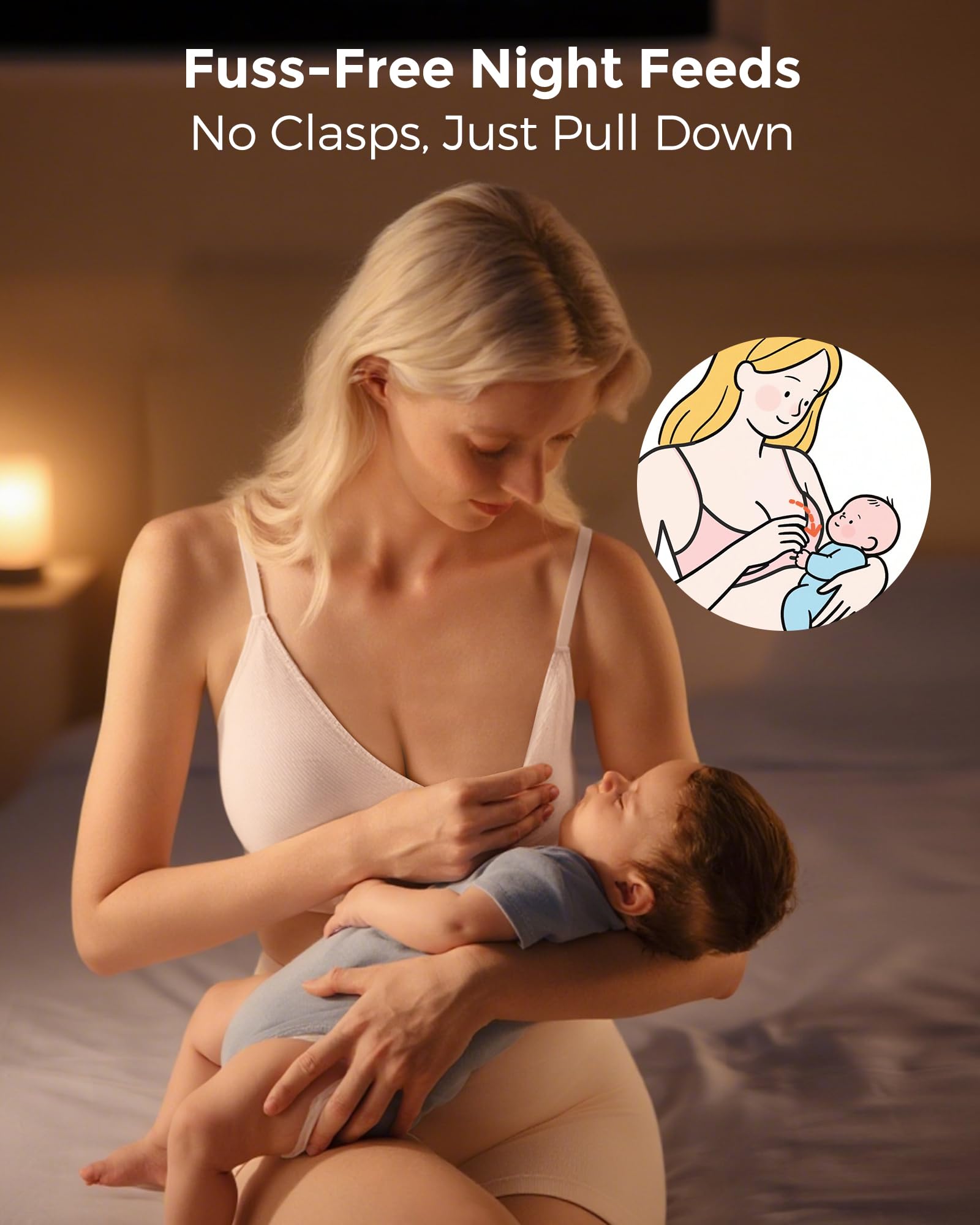 momcozy-seamless-v-neck-wireless-nursing-bra-for-breastfeeding-sleep-maternity-b image 3