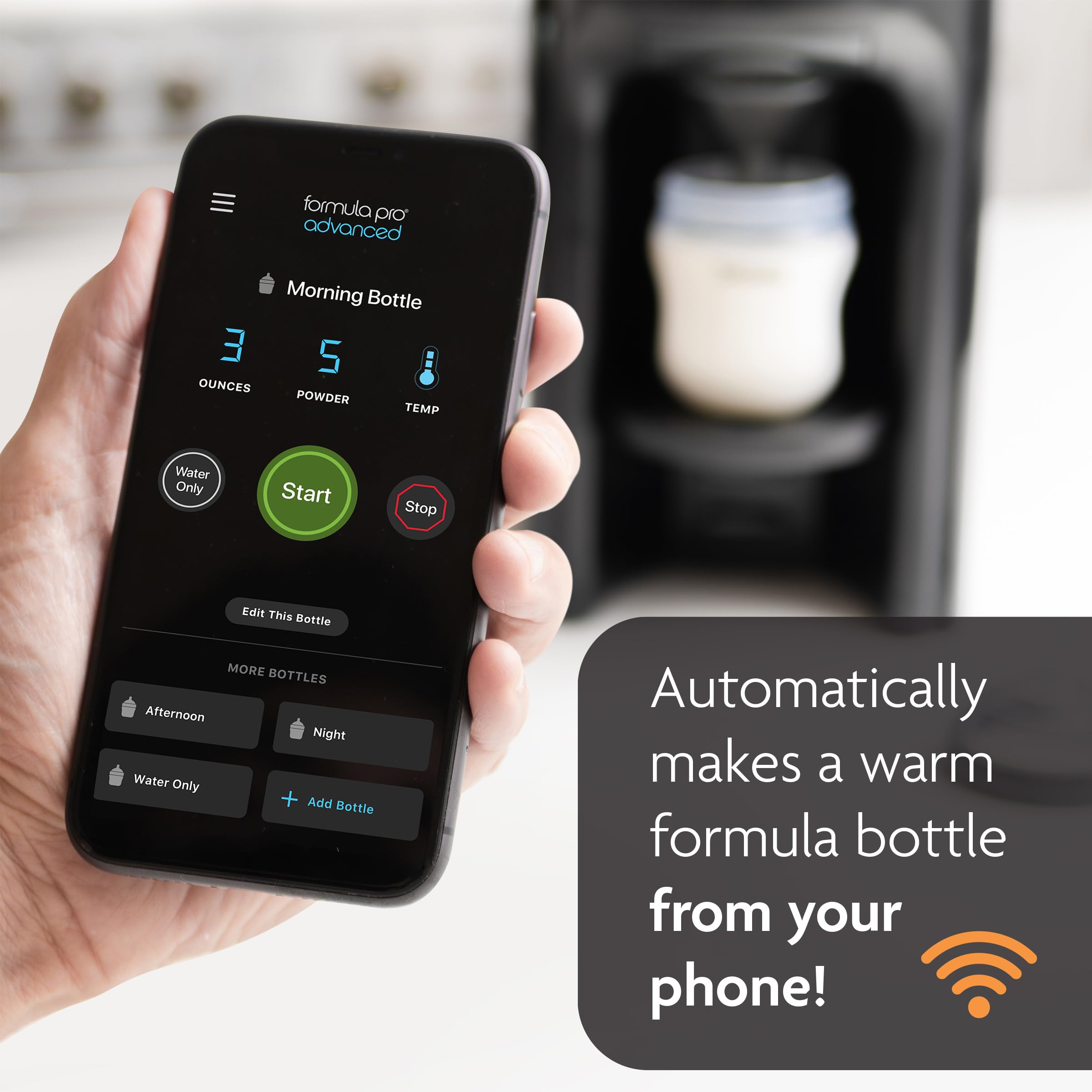 baby-brezza-formula-pro-advanced-wifi-formula-dispenser-automatic-powder-blendin image 2