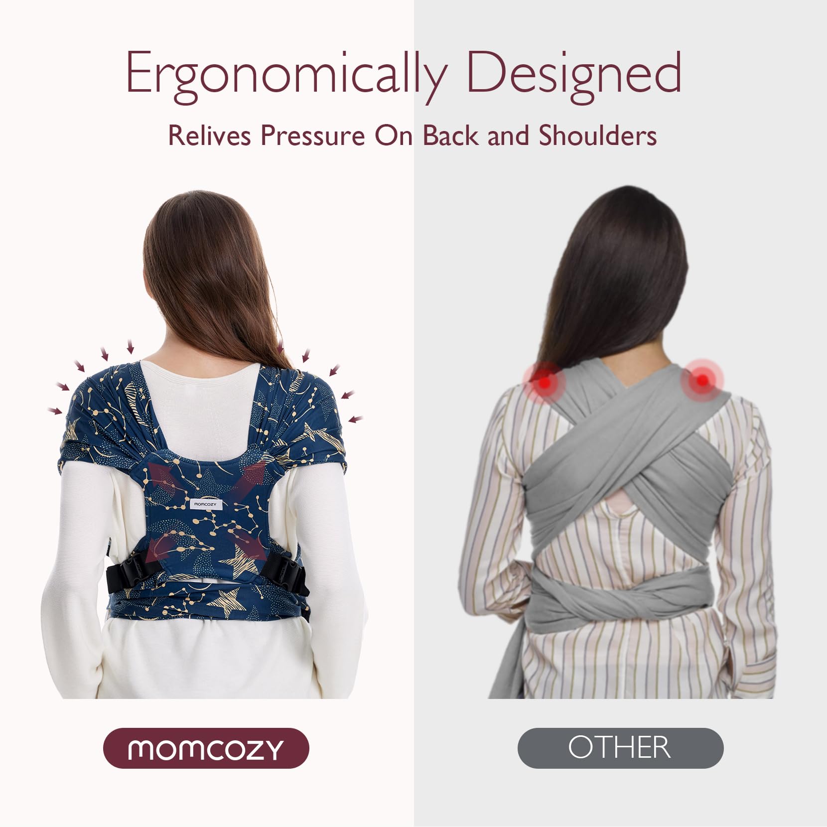 momcozy-baby-wrap-carrier-skin-friendly-fabric-easy-to-wear-adjustable-buckle-st image 6