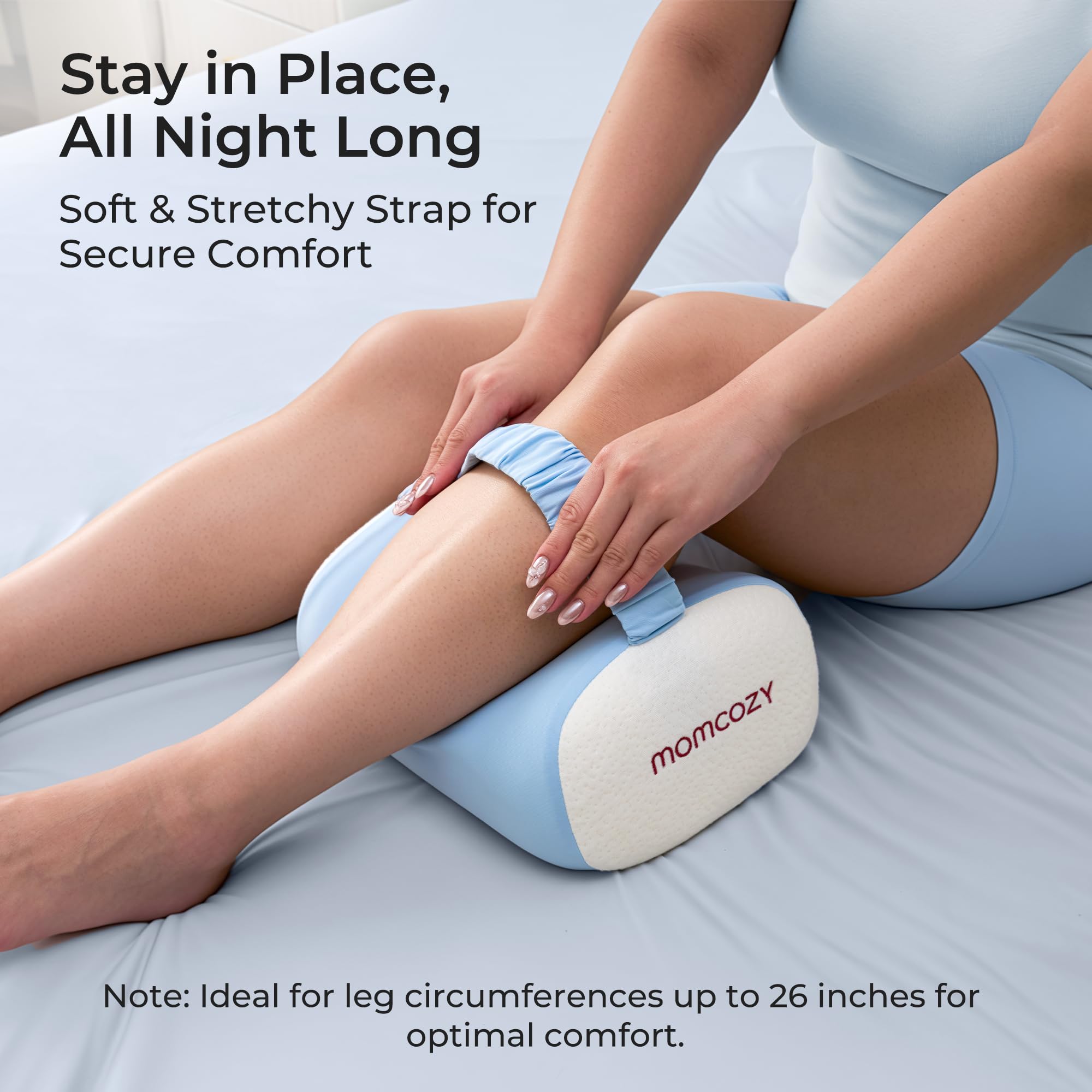 momcozy-knee-pillow-for-side-sleepers-with-cooling-cover image 5