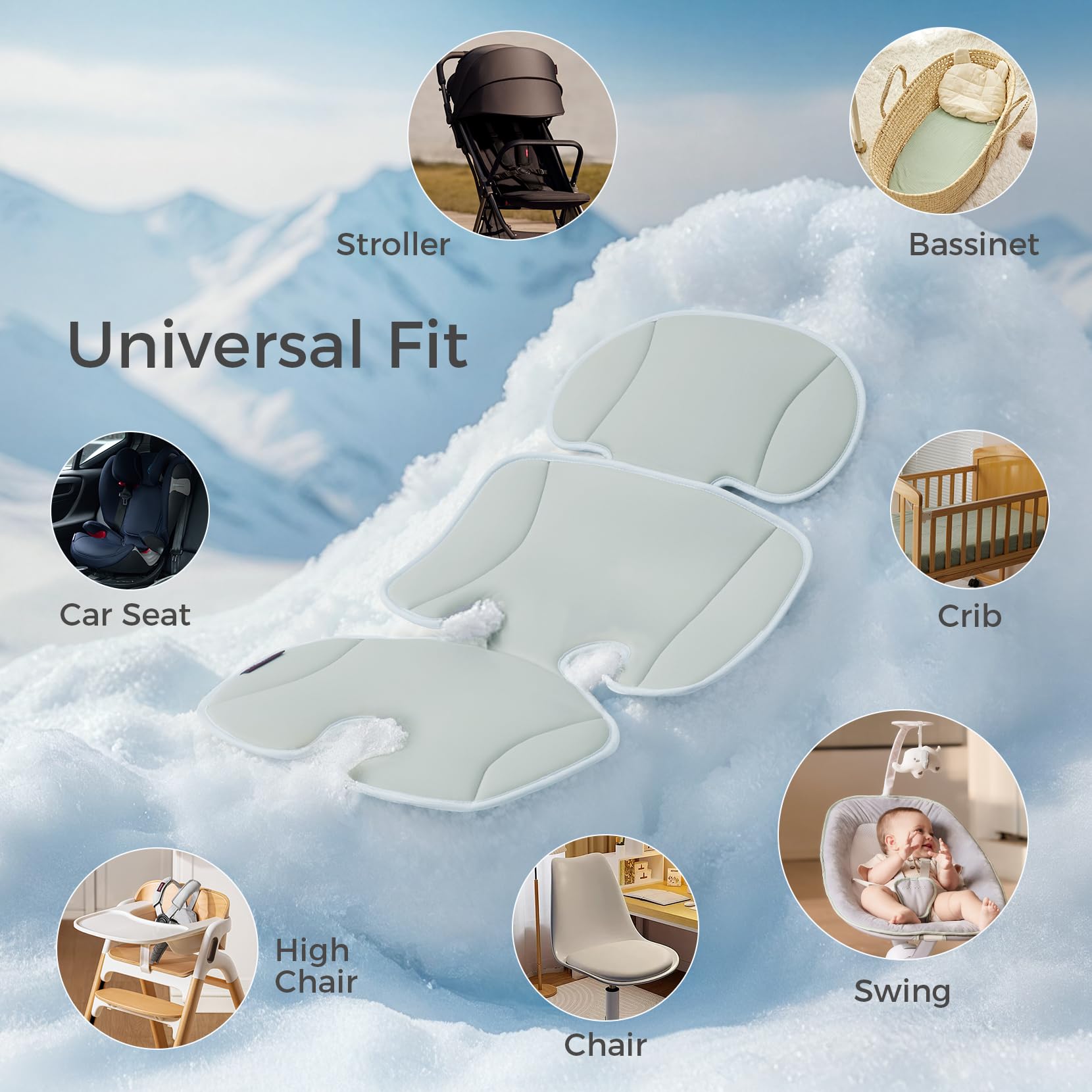 momcozy-stroller-cooling-pad-breathable-universal-seat-liner-for-strollers-cribs image 4