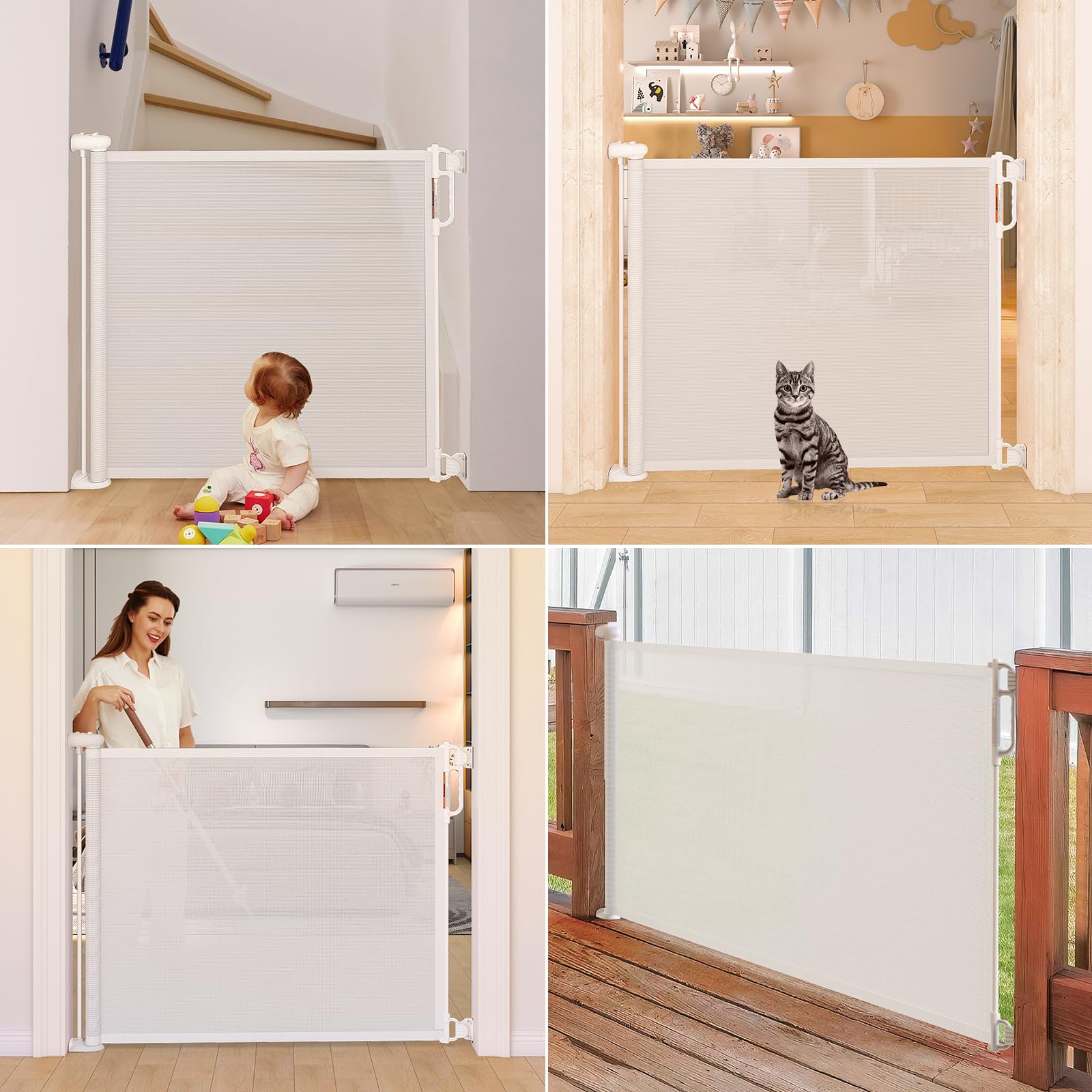 momcozy-retractable-baby-gate-41-tall-extends-to-71-wide image 2
