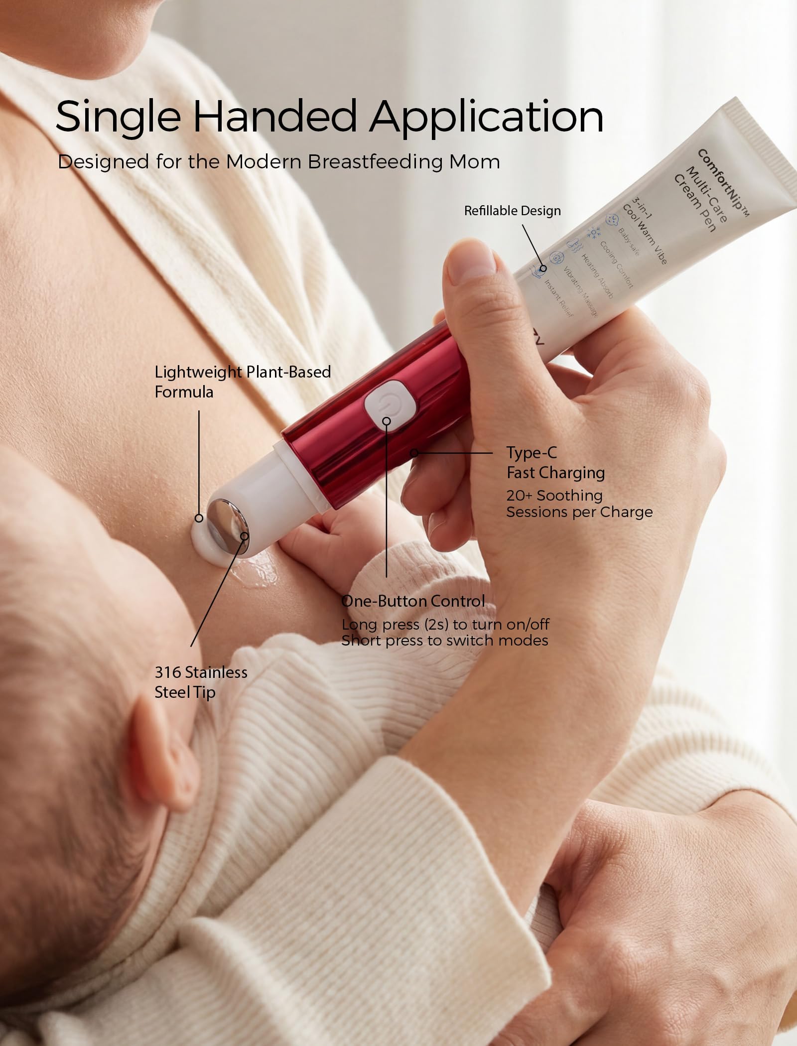 momcozy-comfortnip-3-in-1-heat-cool-vibe-nipple-cream-pen-touch-free-rechargeabl image 2