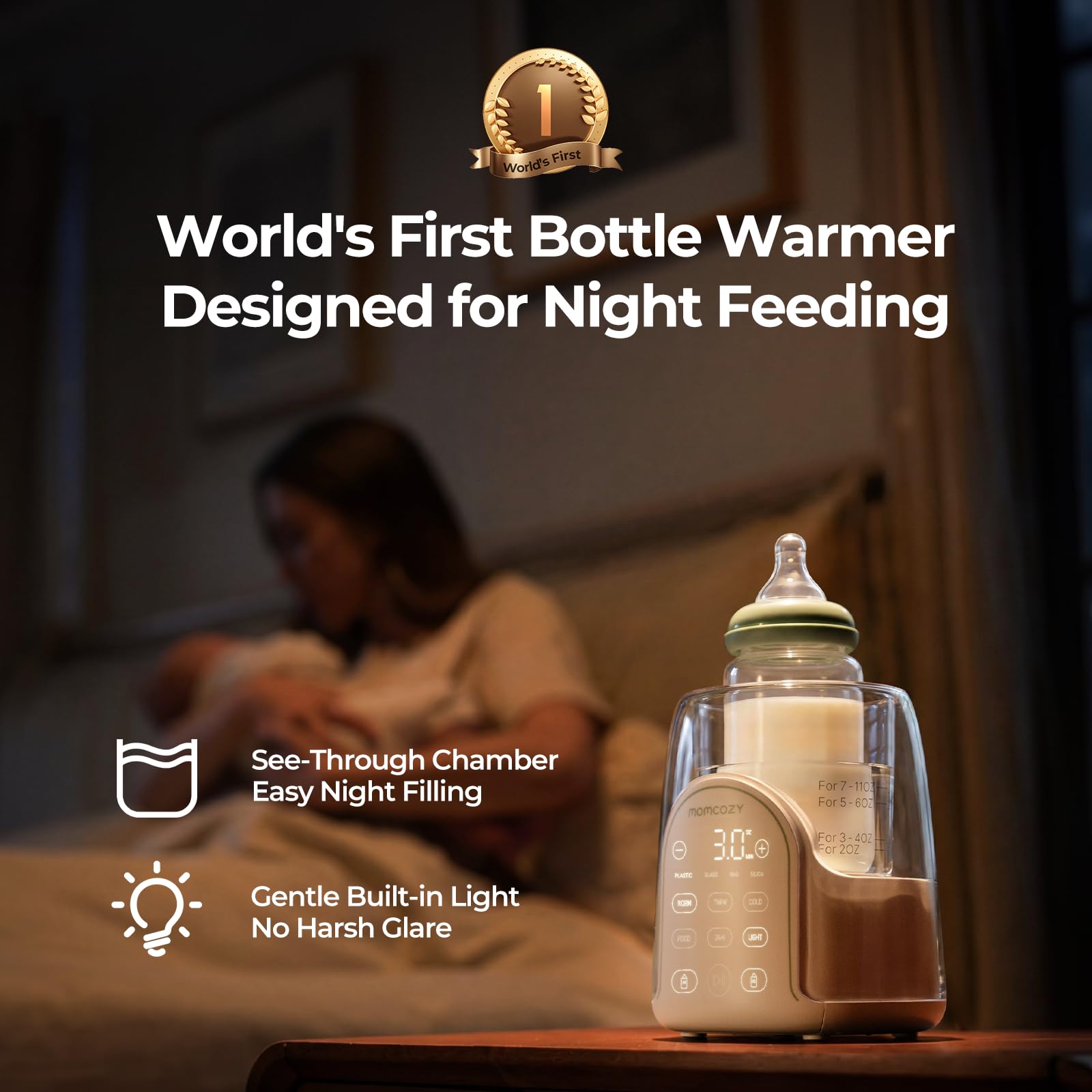 momcozy-nightpro-baby-bottle-warmer-with-night-light-bpa-free-tritan-fast-even-w image 2