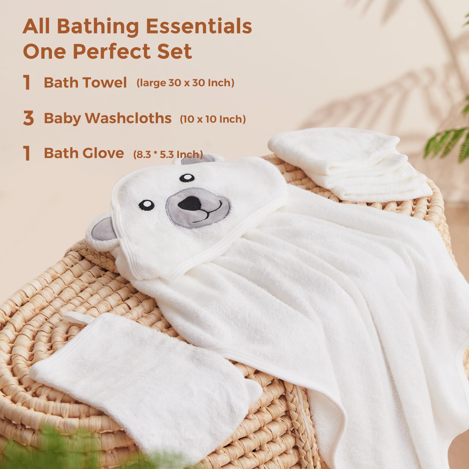 momcozy-baby-bath-towel-set-with-hood-5-piece-soft-breathable-for-newborns-b0bdq image 6
