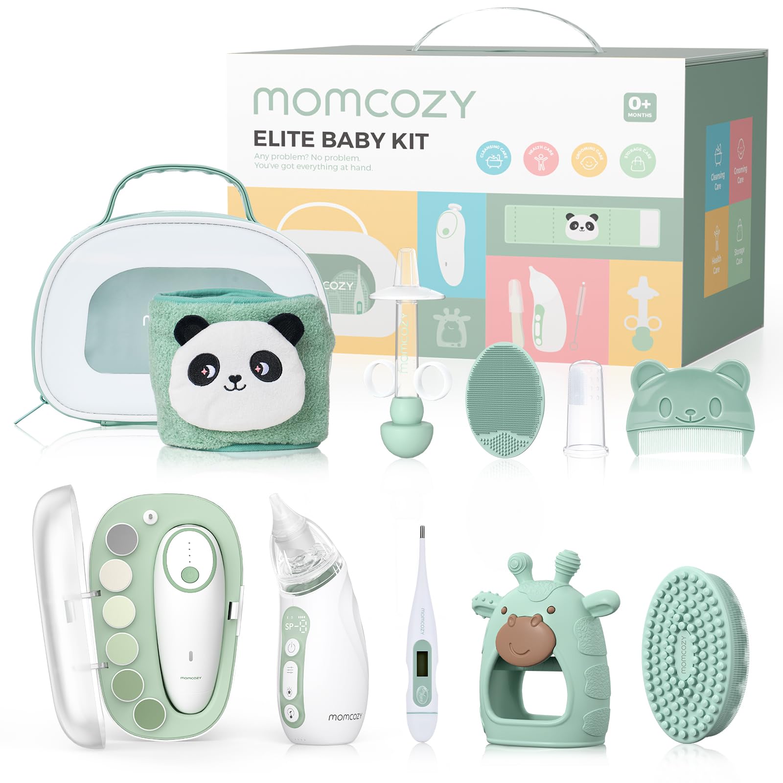 momcozy-elite-baby-kit-all-in-one-newborn-essential-gift-set-with-electric-nail- image 1