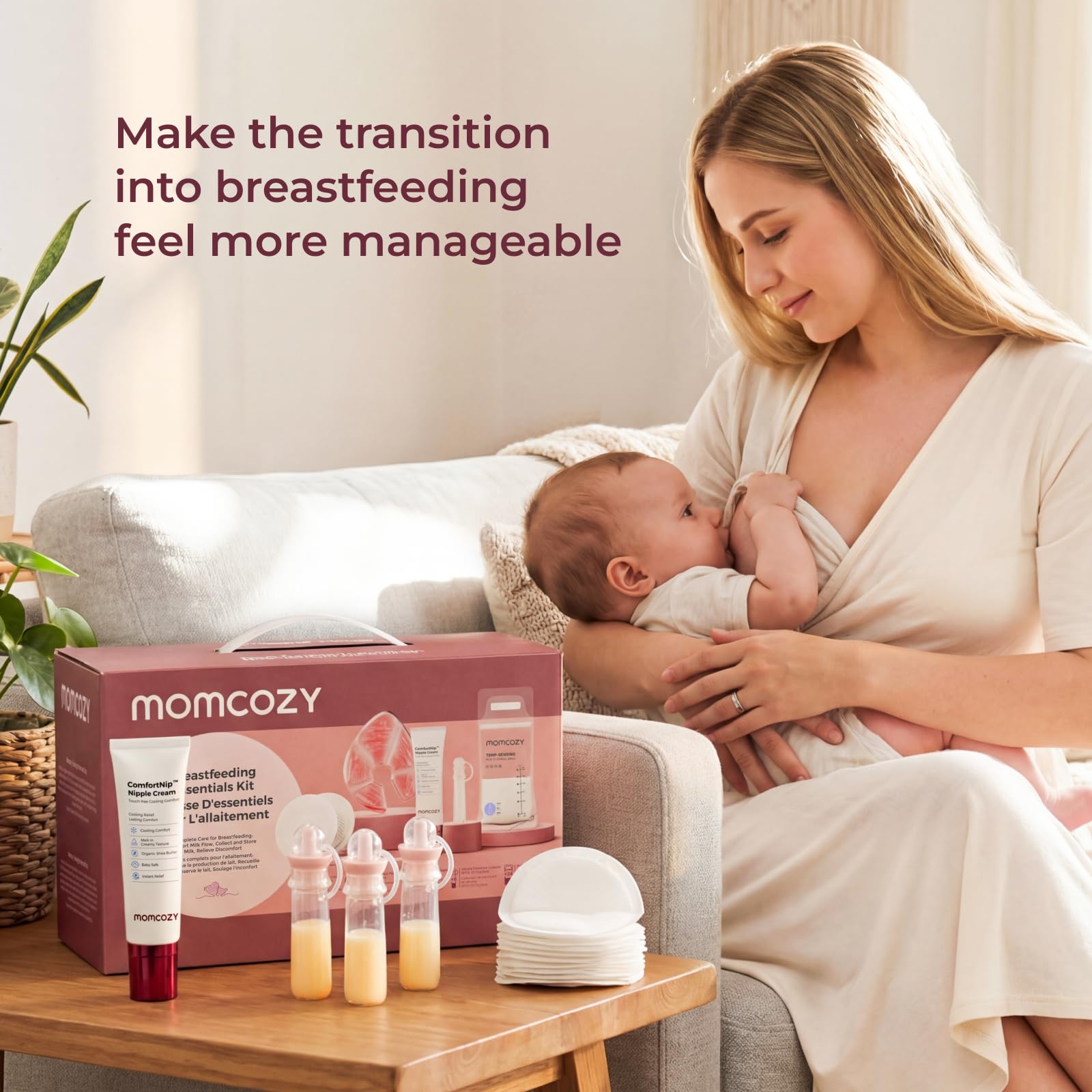 momcozy-73pc-breastfeeding-essentials-kit-for-new-moms-hospital-bag-must-haves-w image 6
