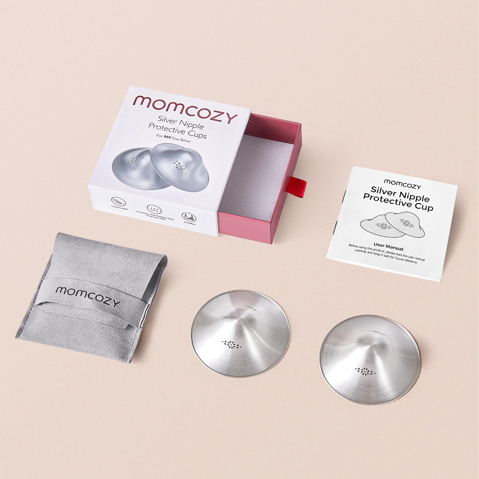 momcozy-breastfeeding-kit-with-999-silver-nursing-cups-breastmilk-storage-bags image 8