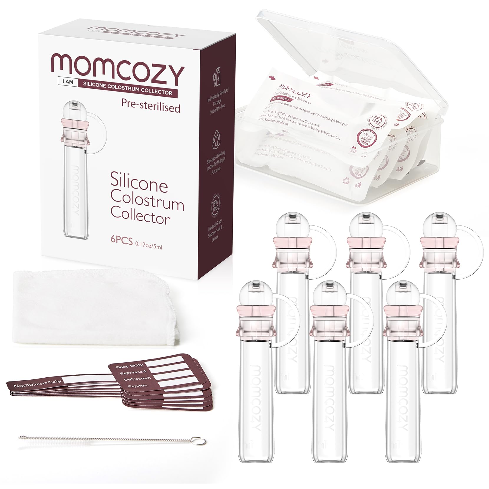 momcozy-colostrum-collector-breast-milk-collector-set image 2